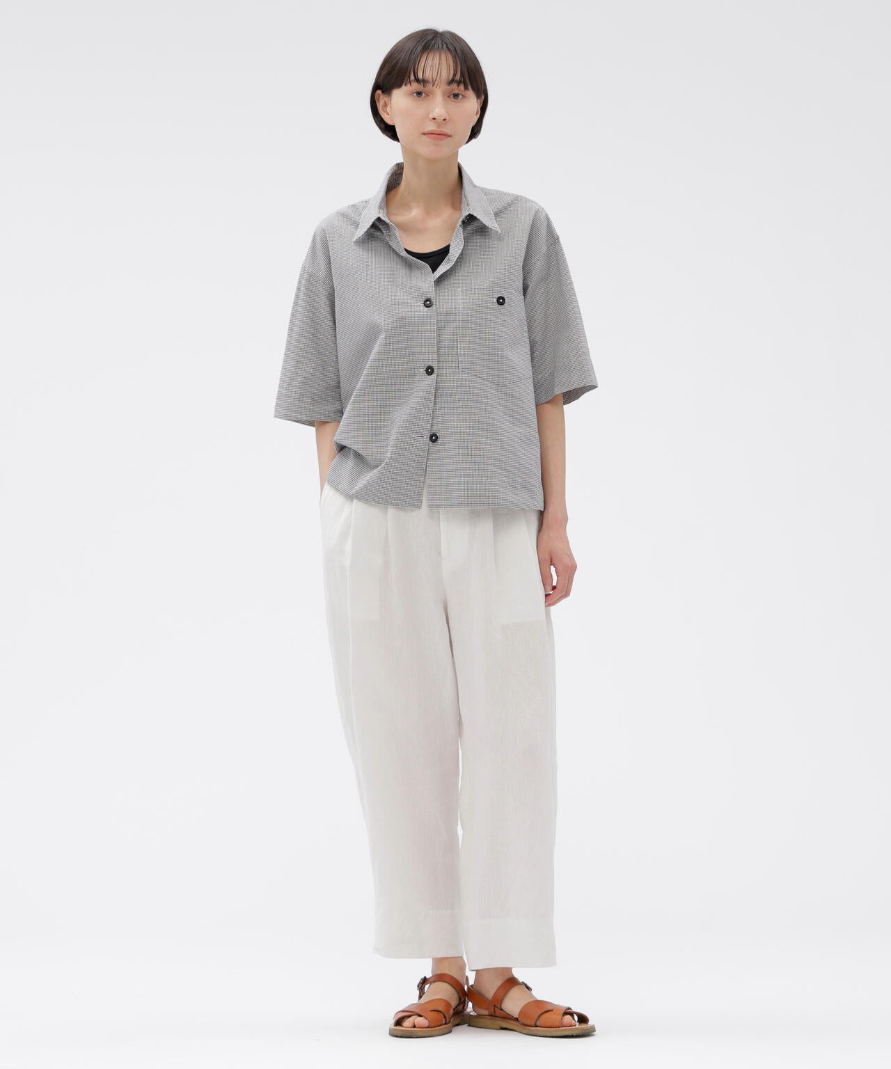 LINEN TROUSERS