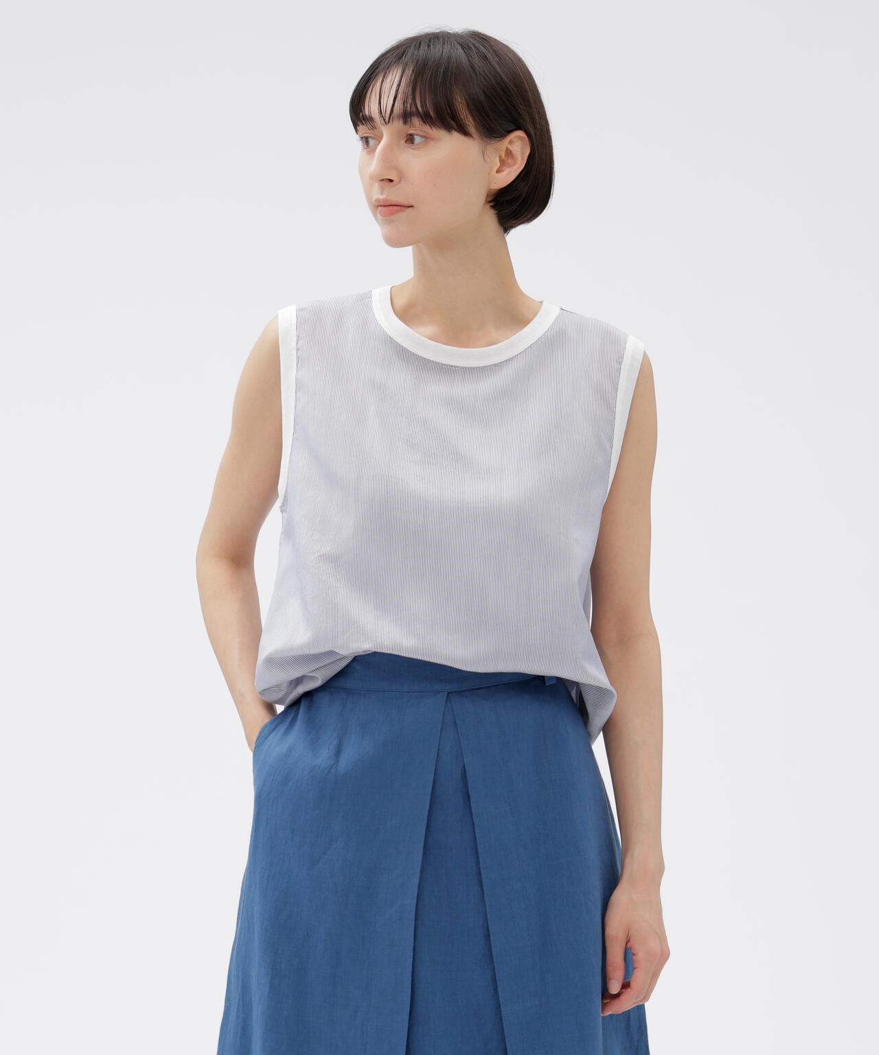 WASHABLE SILK POPLIN SHIRT