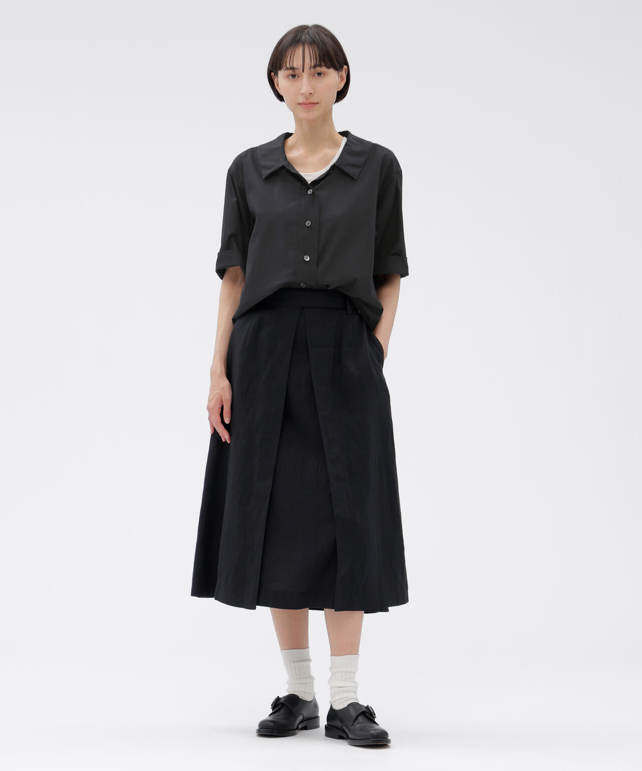 WASHED COTTON SHIRT