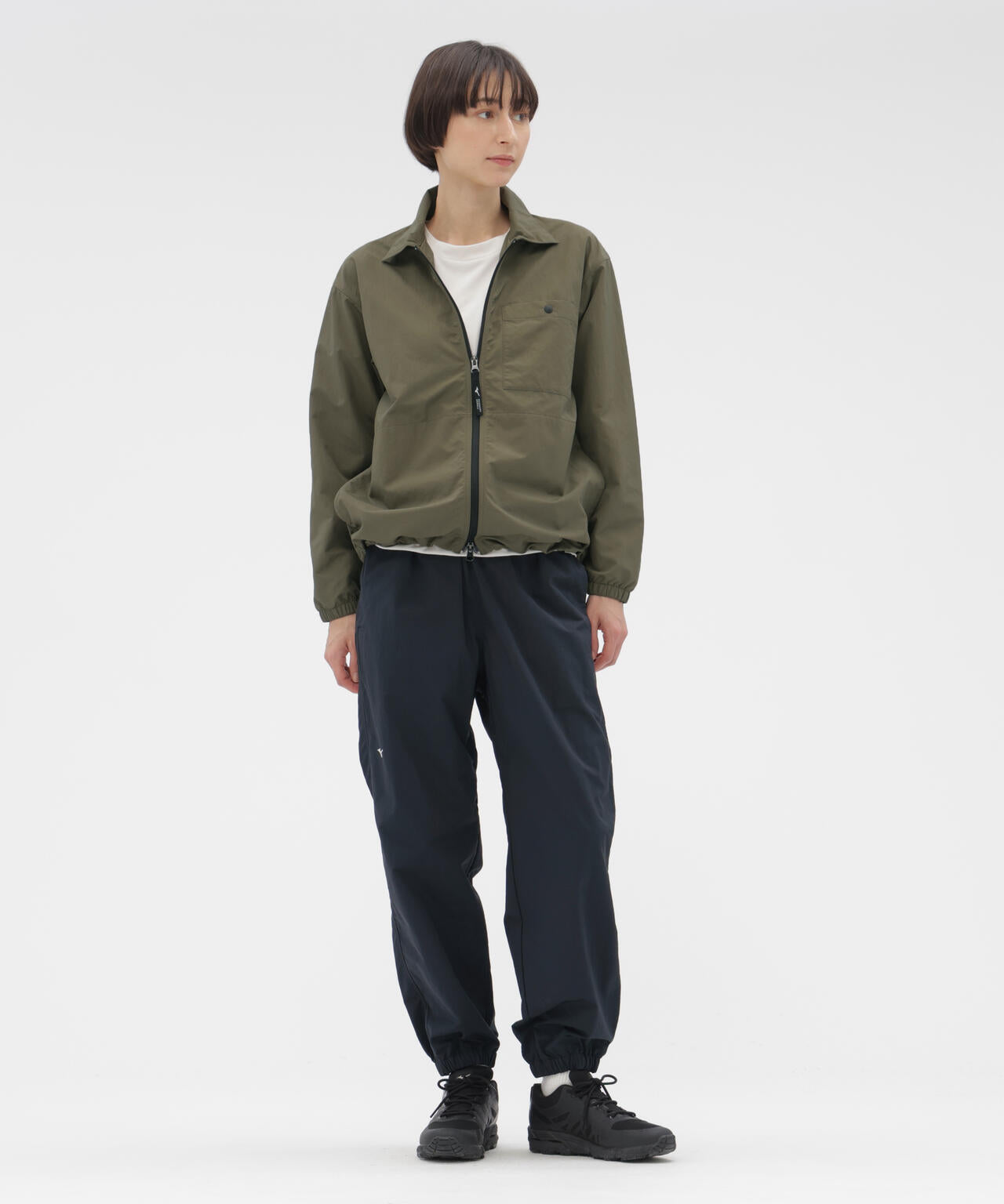 WATER REPELENT NYLON POPLIN SHIRT