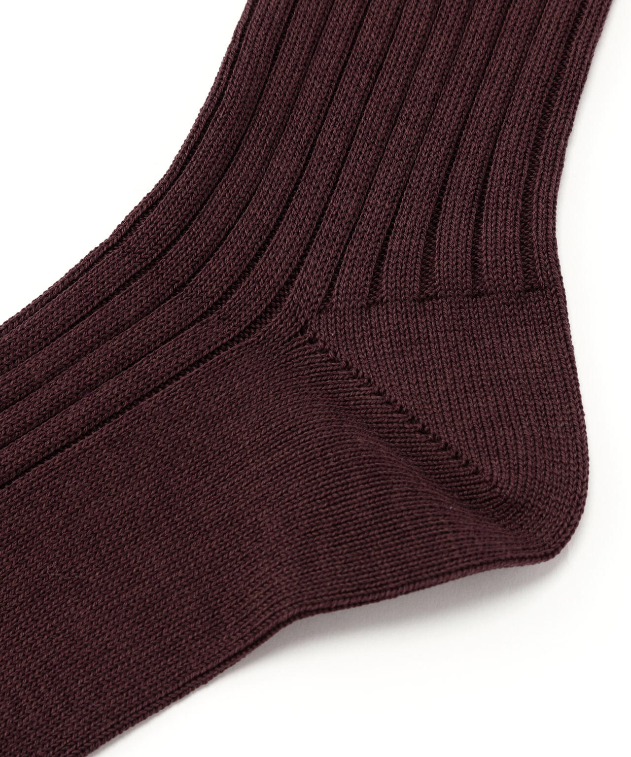 WOMEN SILK COTTON RIB SOCKS
