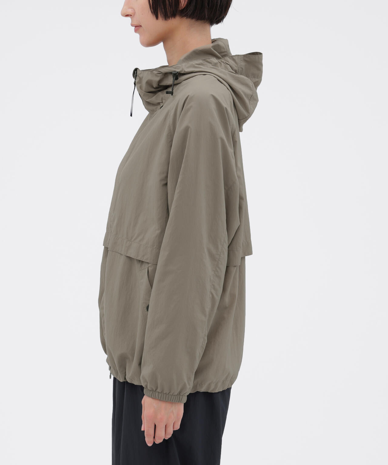 RECYCLED TASLAN NYLON TAFFETA BLOUSON