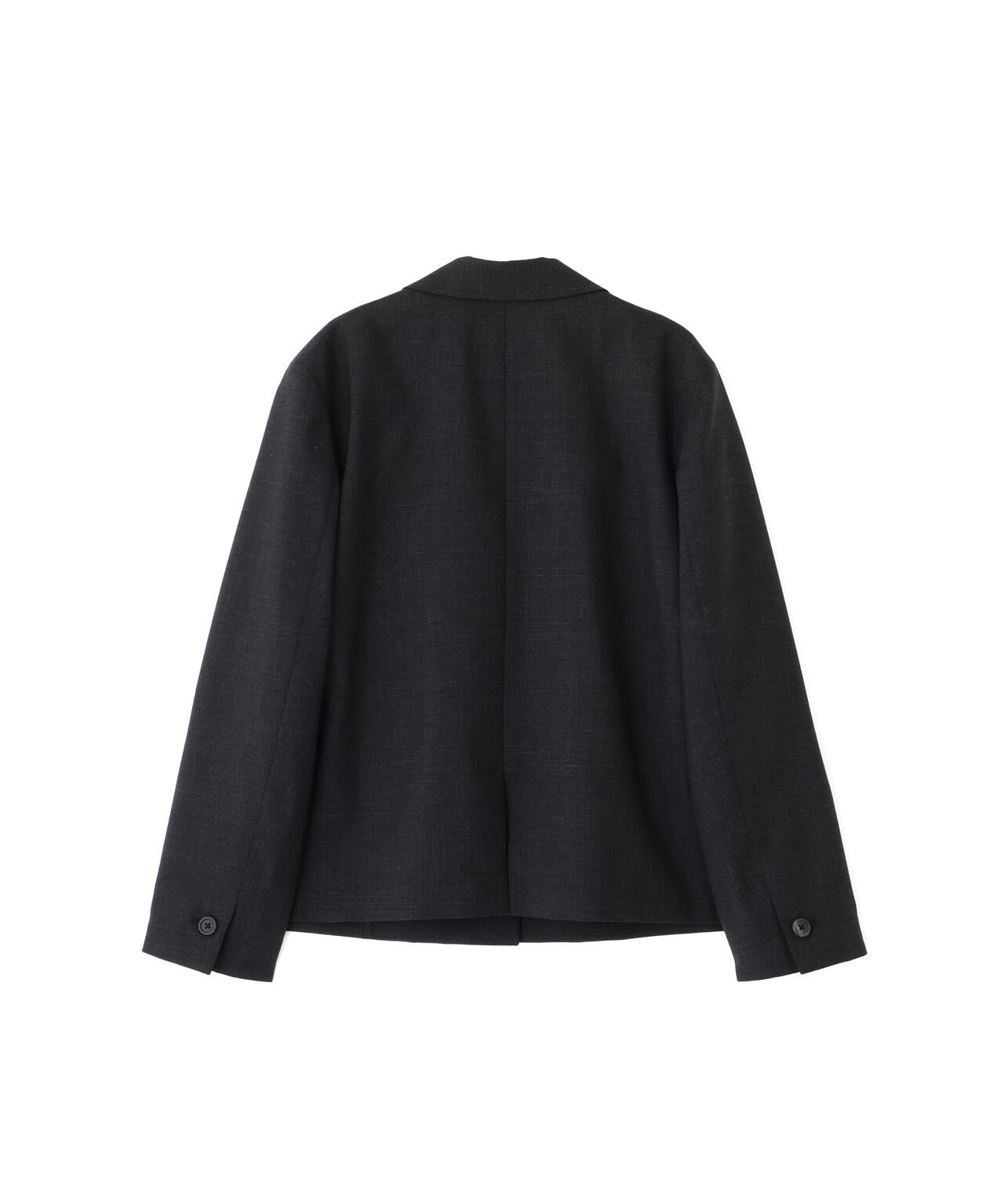MUTED WOOL CHECK JACKET