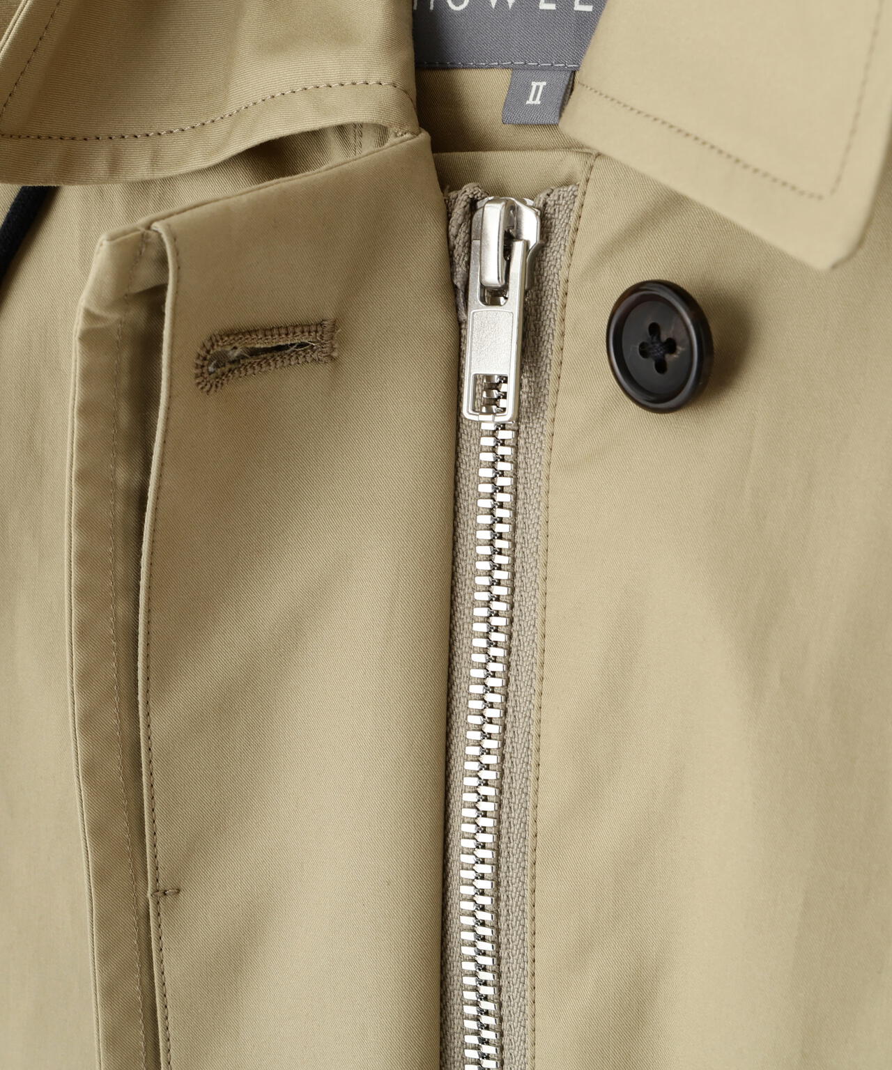 HIGHDENSE COTTON TWILL COATING BLOUSON