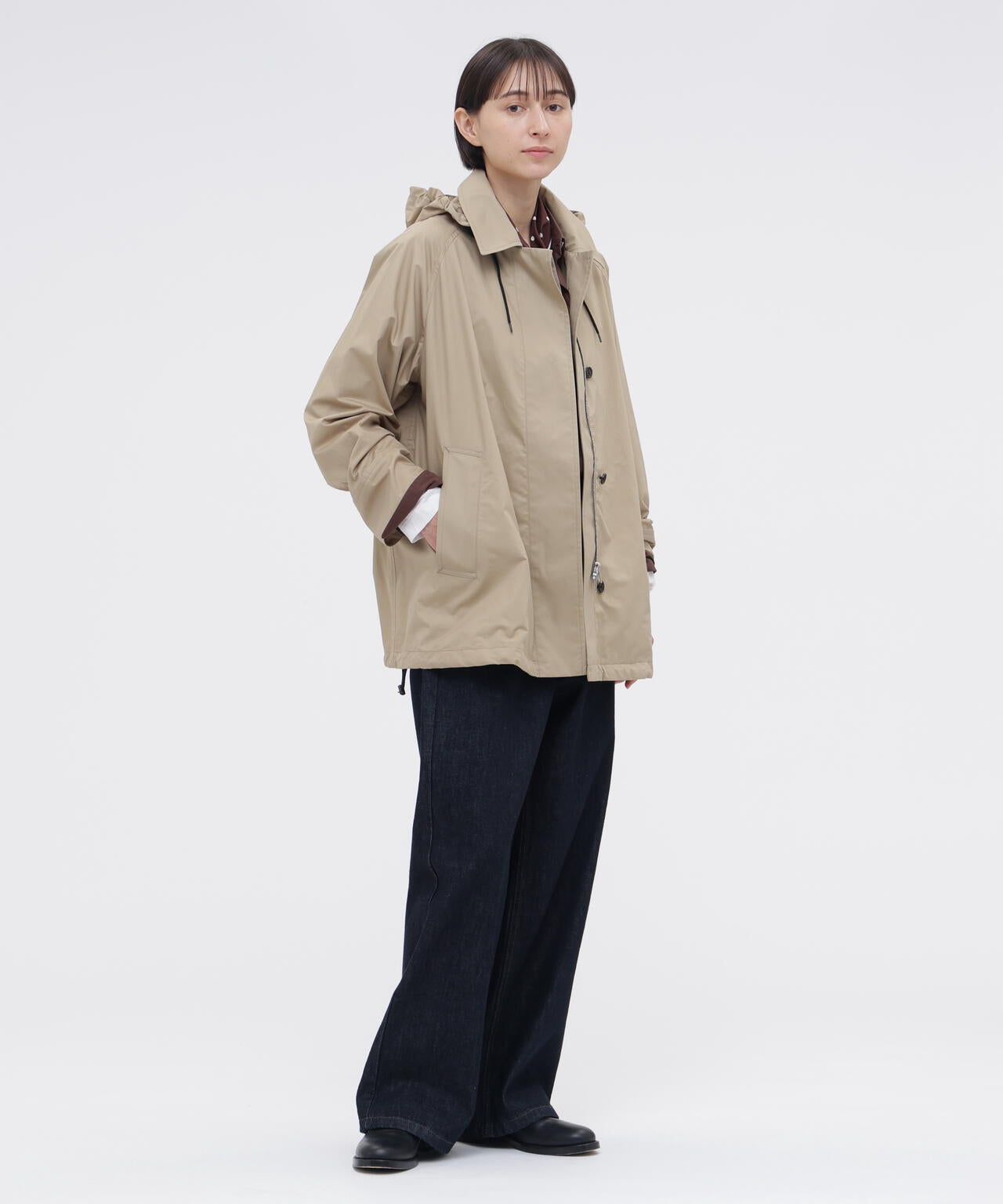 HIGHDENSE COTTON TWILL COATING BLOUSON