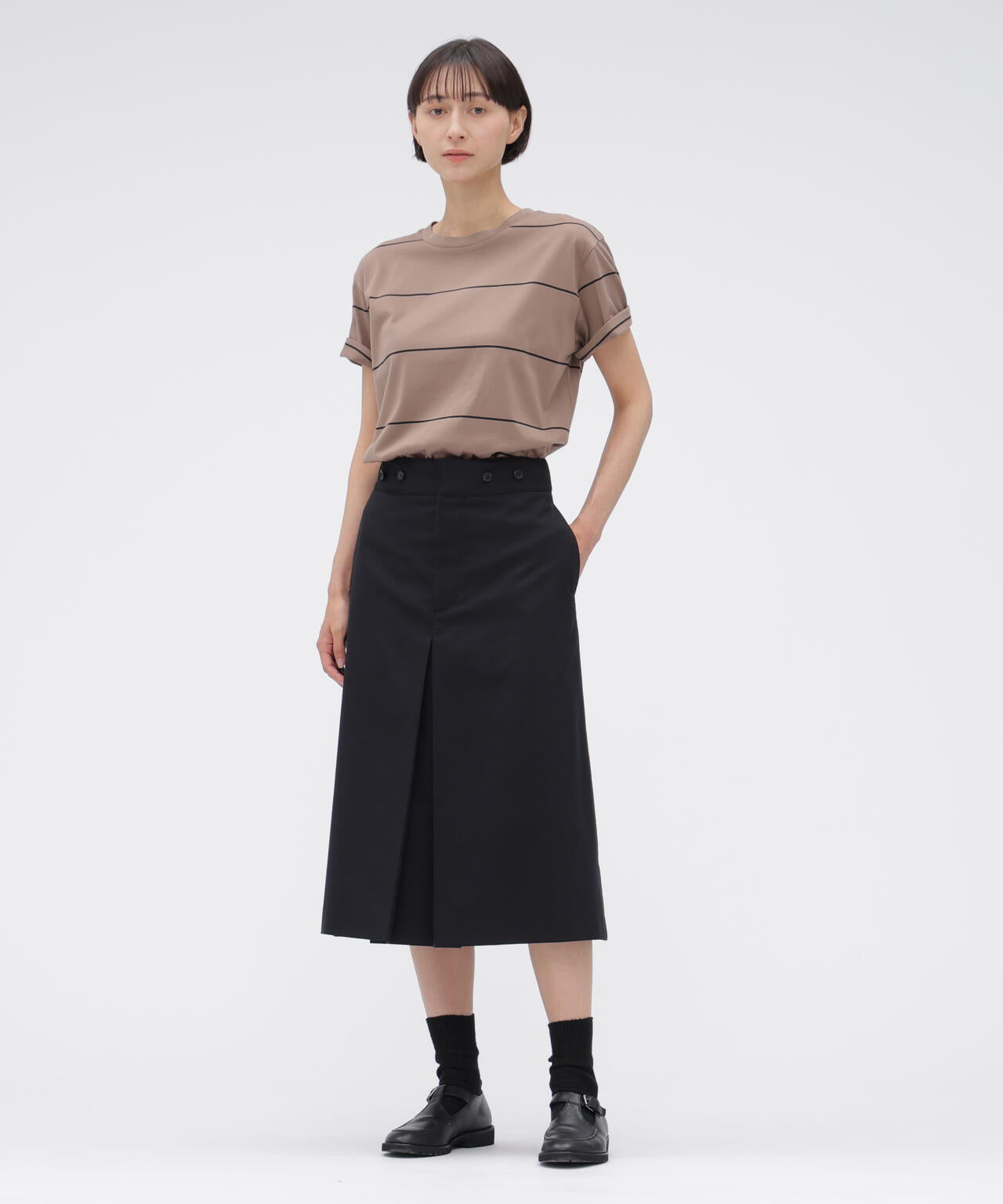 SUMMER WOOL SKIRT