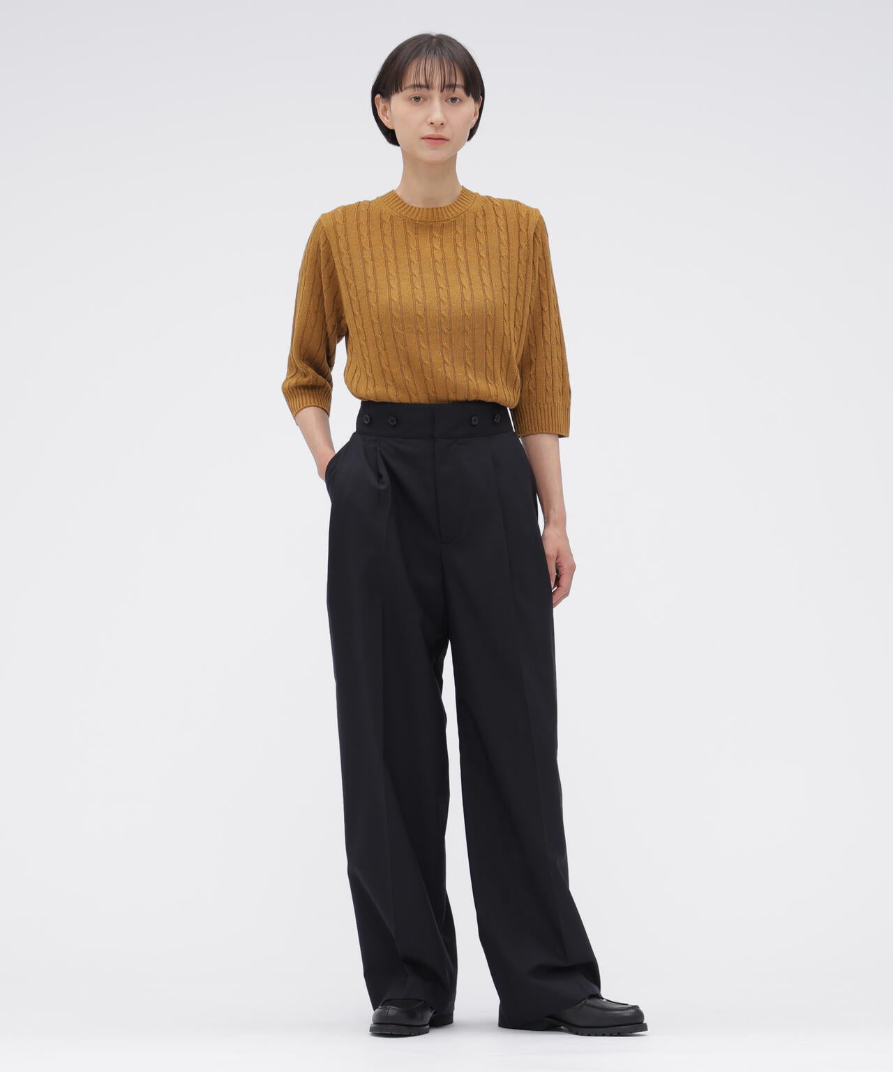 SUMMER WOOL TROUSERS