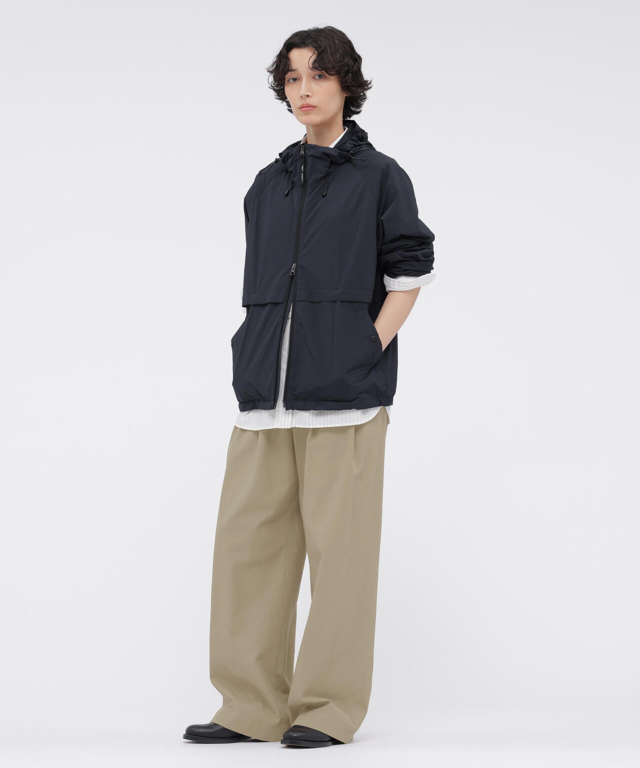 ORGANIC COTTON TWILL TROUSERS