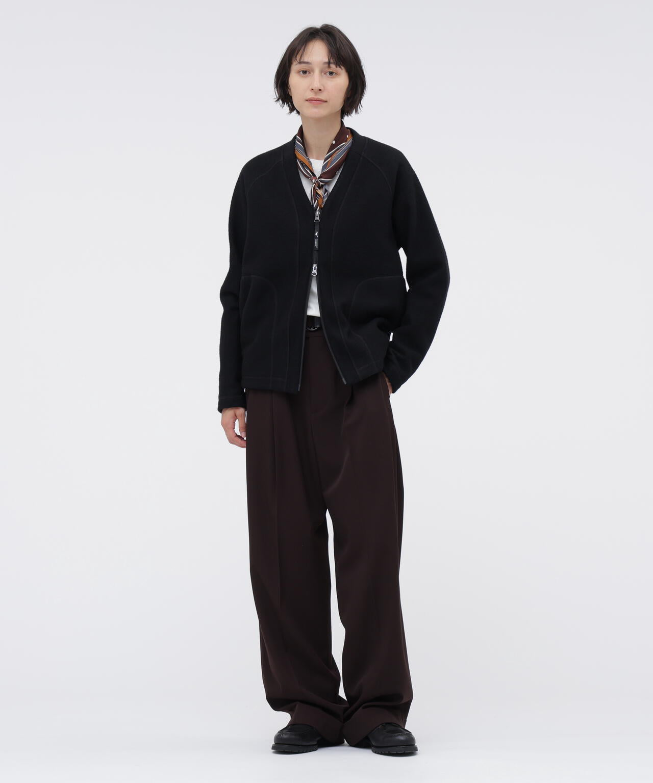 FLUID WOOL TROUSERS