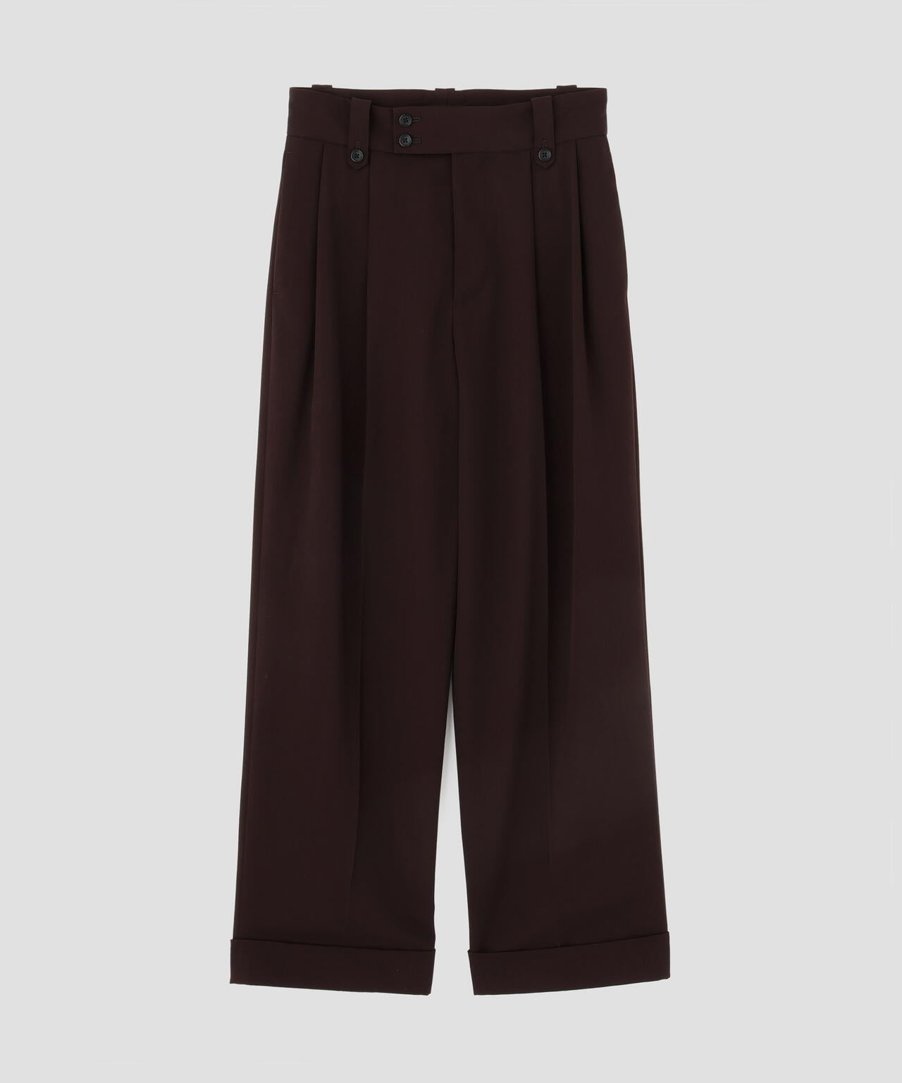 FLUID WOOL TROUSERS