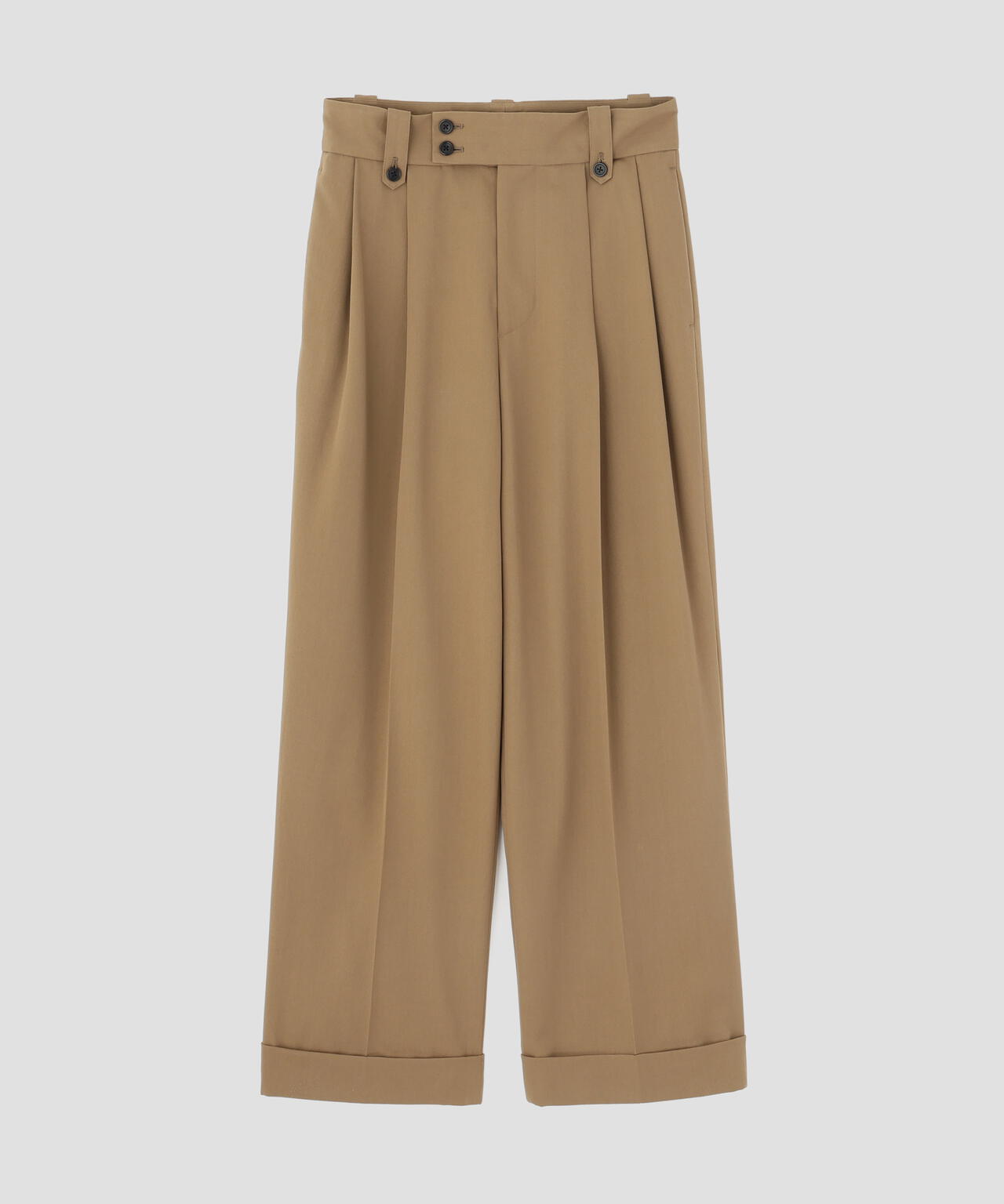FLUID WOOL TROUSERS