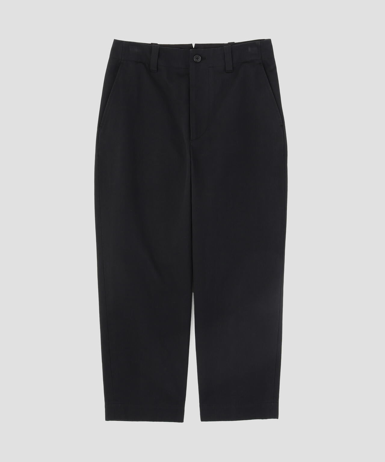 COTTON TWILL TROUSERS