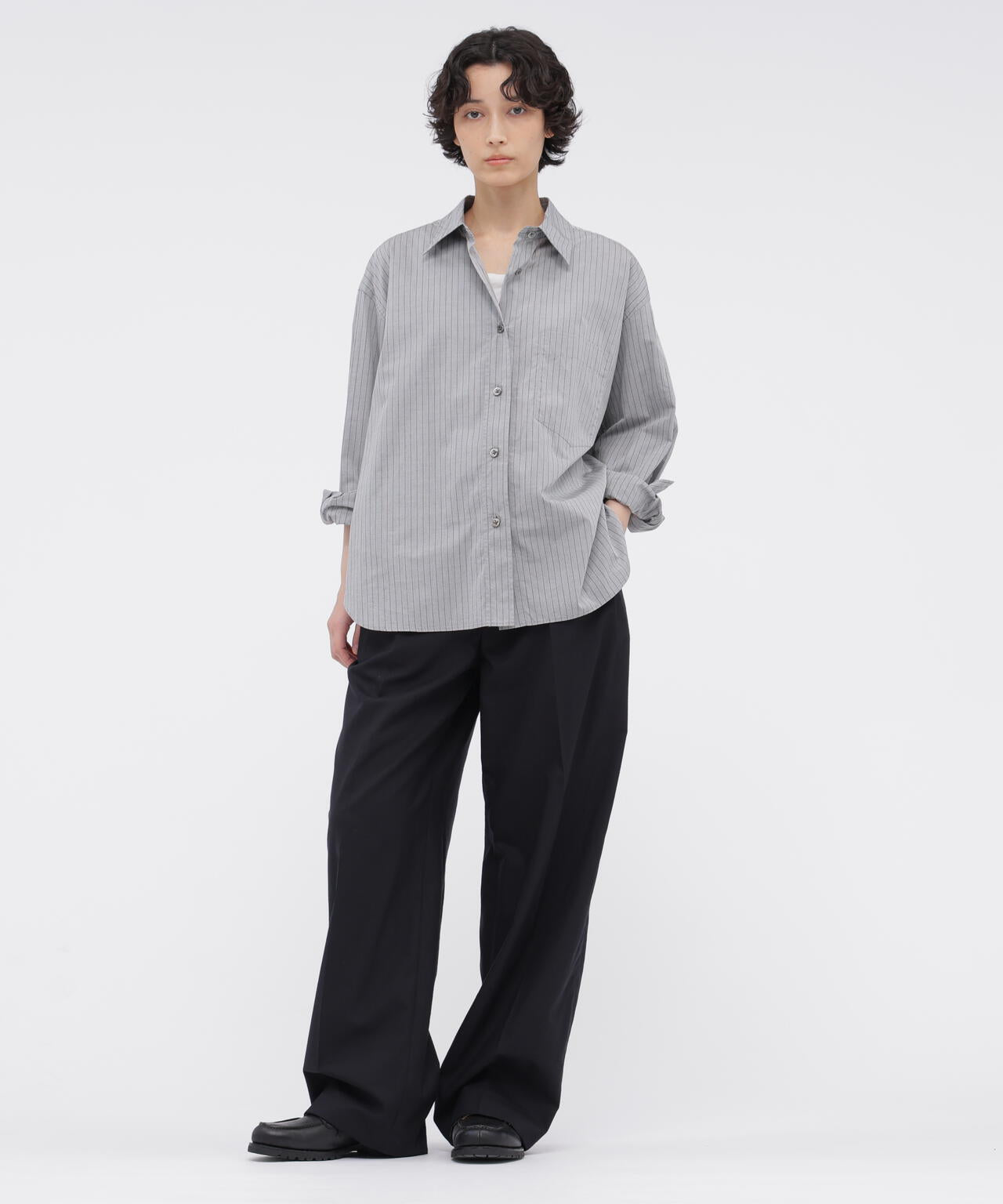FINE COTTON STRIPE SHIRT