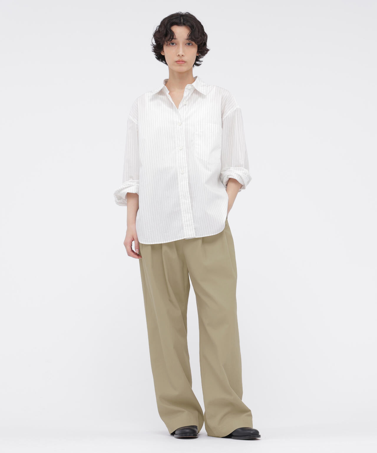 FINE COTTON STRIPE SHIRT