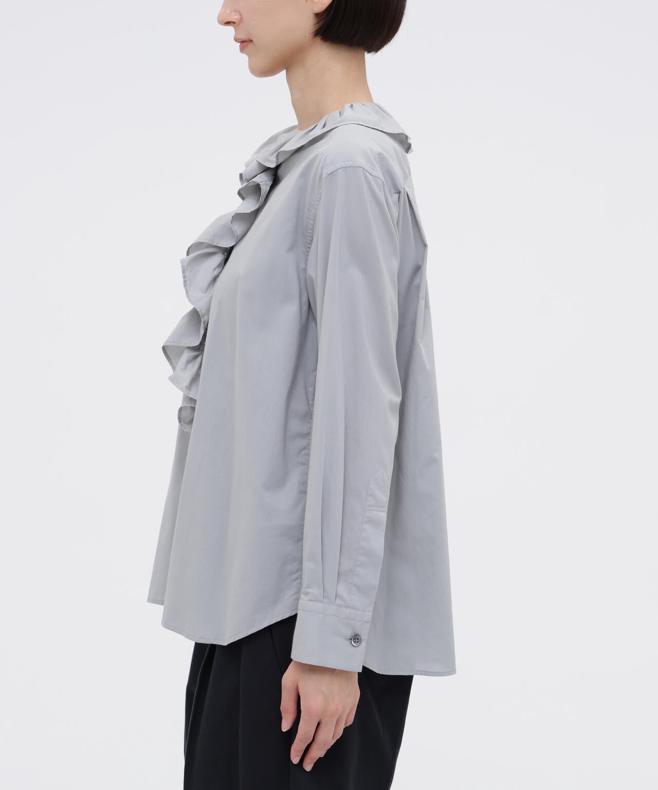 WASHED COTTON CHAMBRAY SHIRT