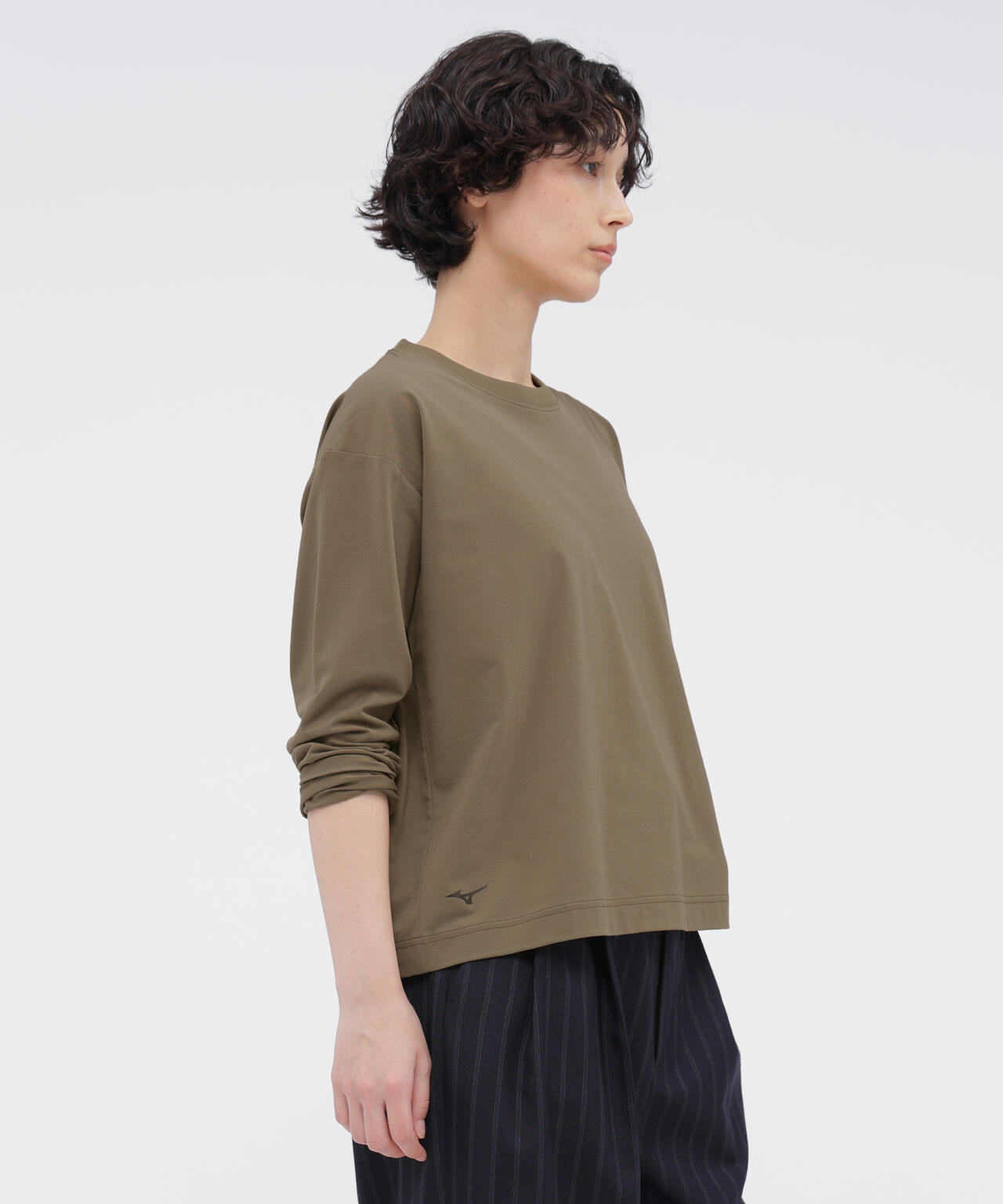 POLYESTER COTTON HIGH GAUGE PIQUE JERSEY TOP