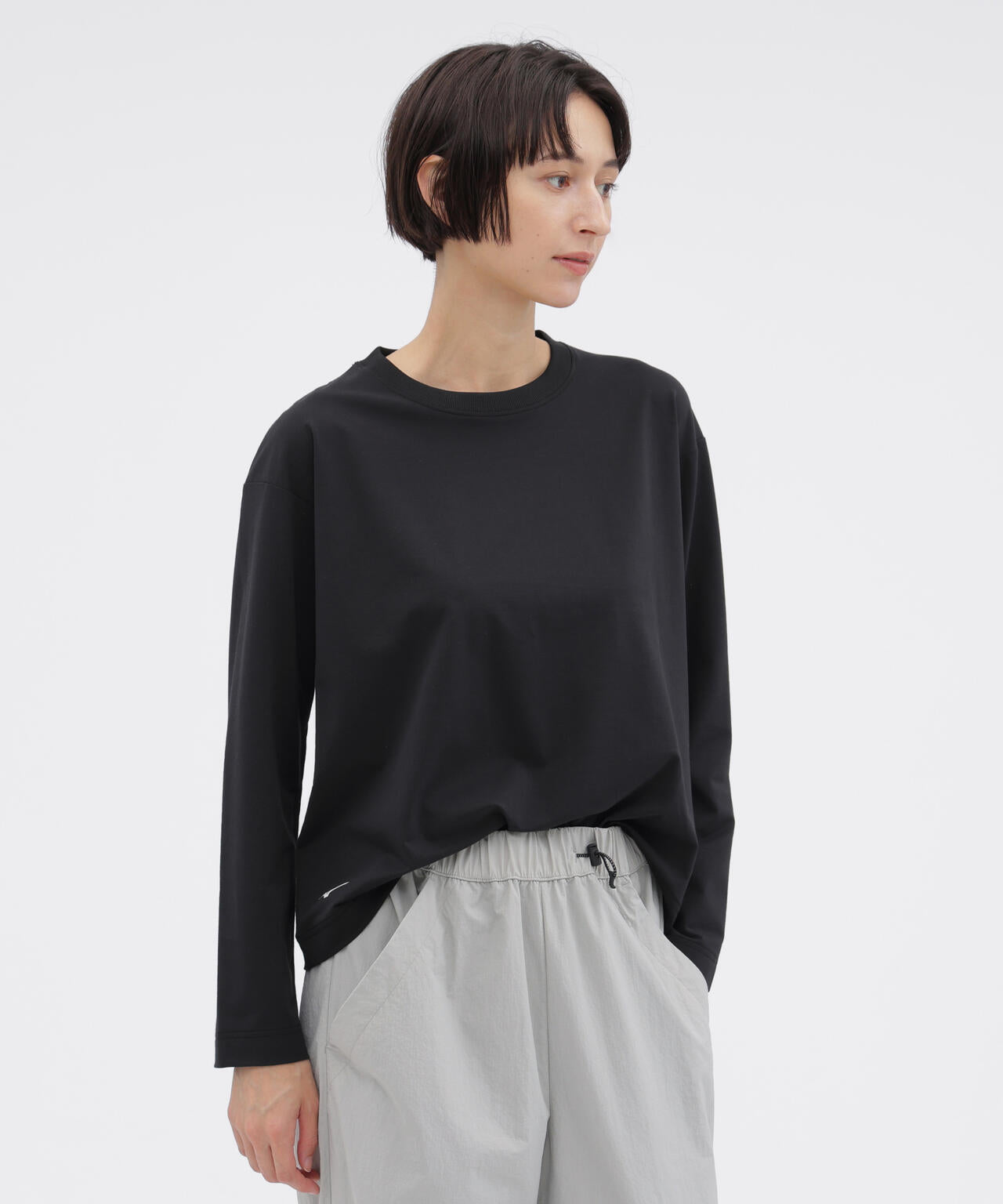 POLYESTER COTTON HIGH GAUGE PIQUE JERSEY TOP