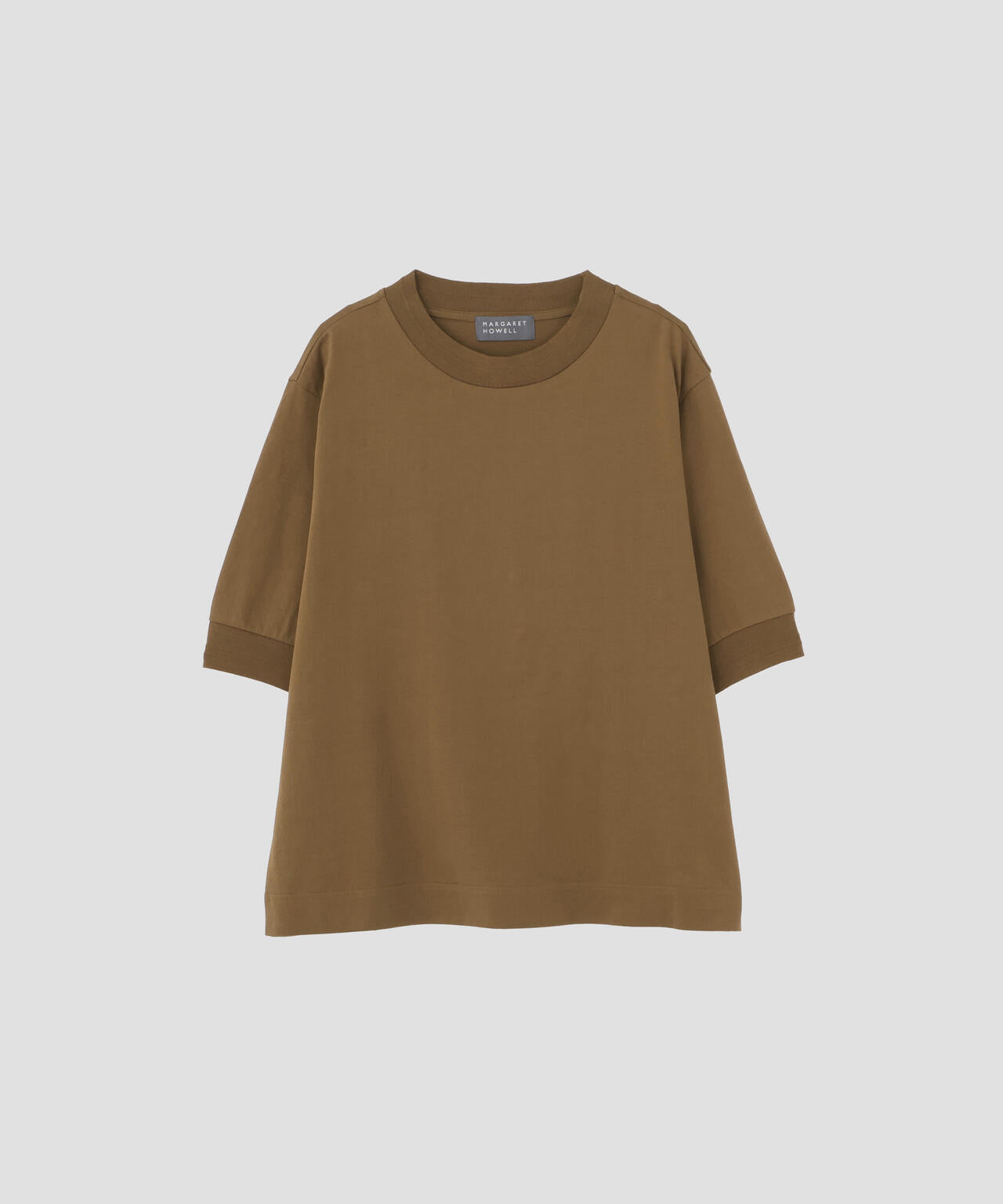 COTTON LINEN JERSEY TOP
