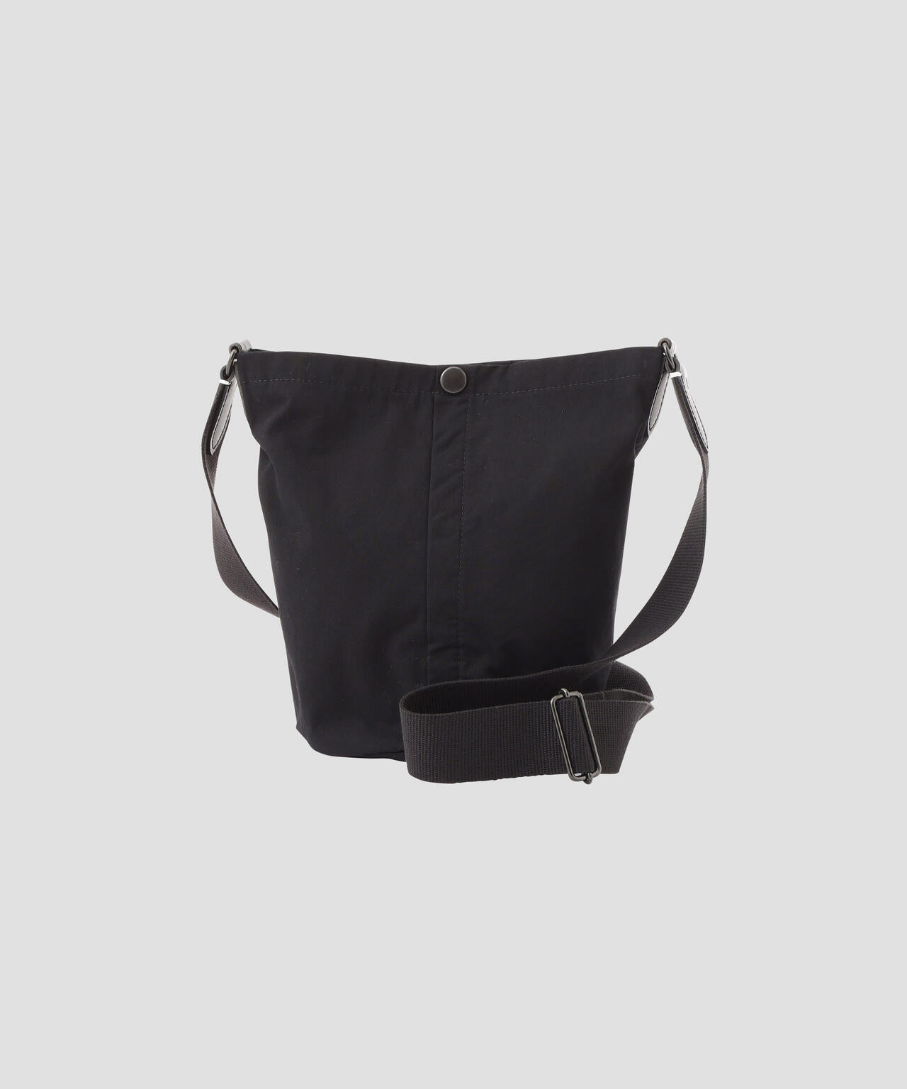 COTTON NYLON HIDENSE POPLIN SHOULDER BAG
