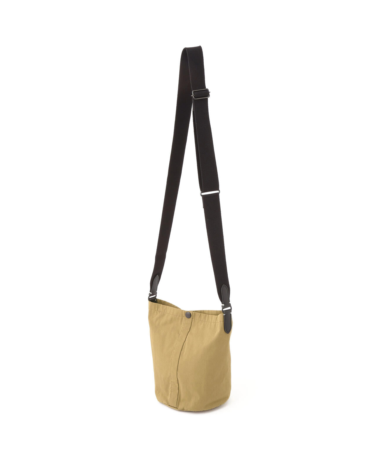 COTTON NYLON HIDENSE POPLIN SHOULDER BAG