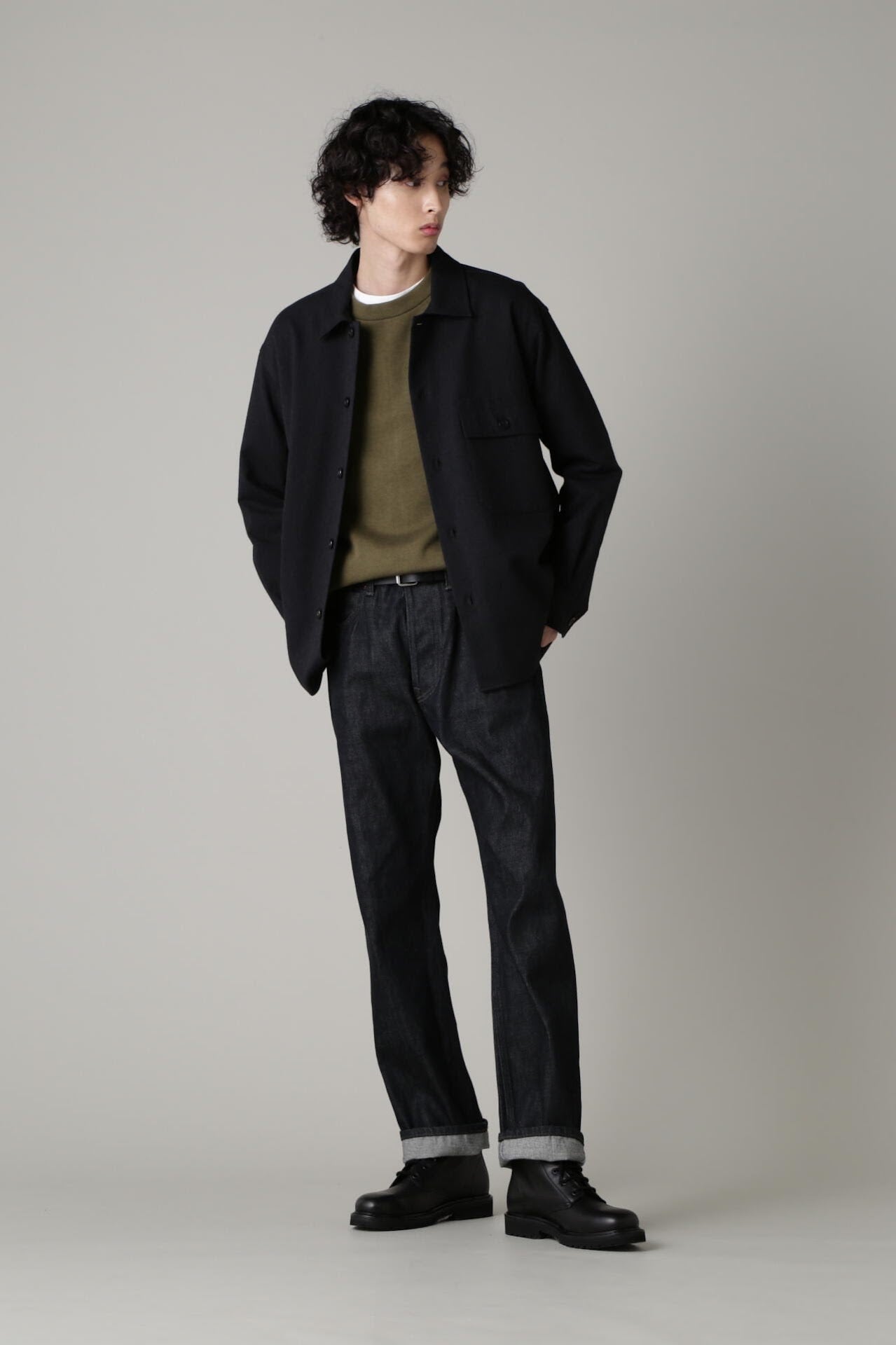 DOUBLE FACED COTTON WOOL JERSEY