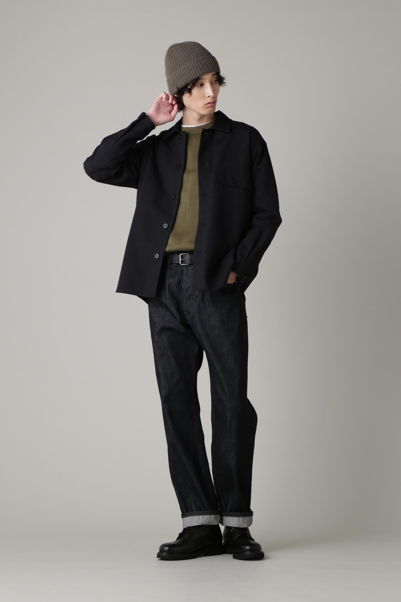 DOUBLE FACED COTTON WOOL JERSEY