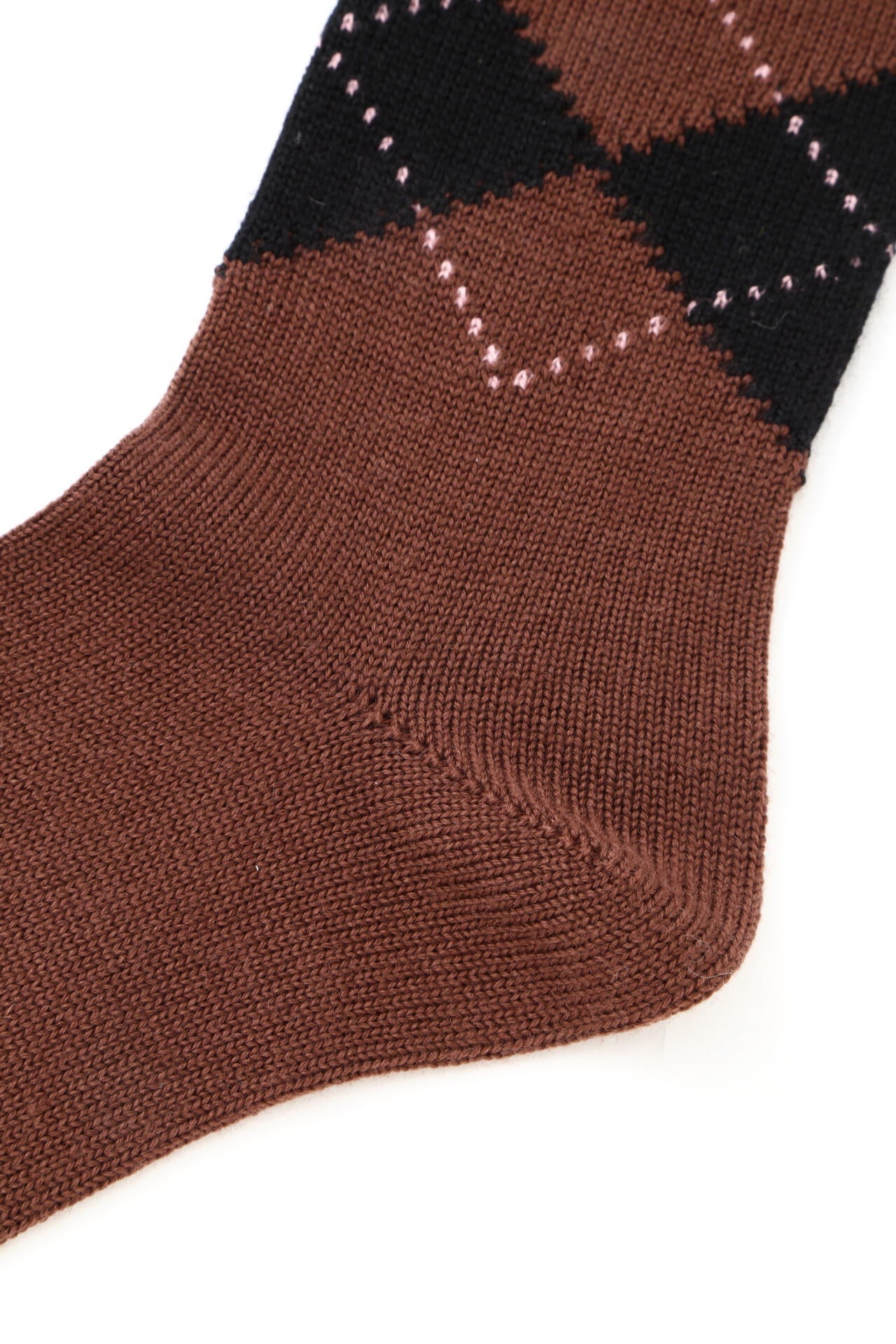 MEN TWO COLOUR ARGYLE SOCK