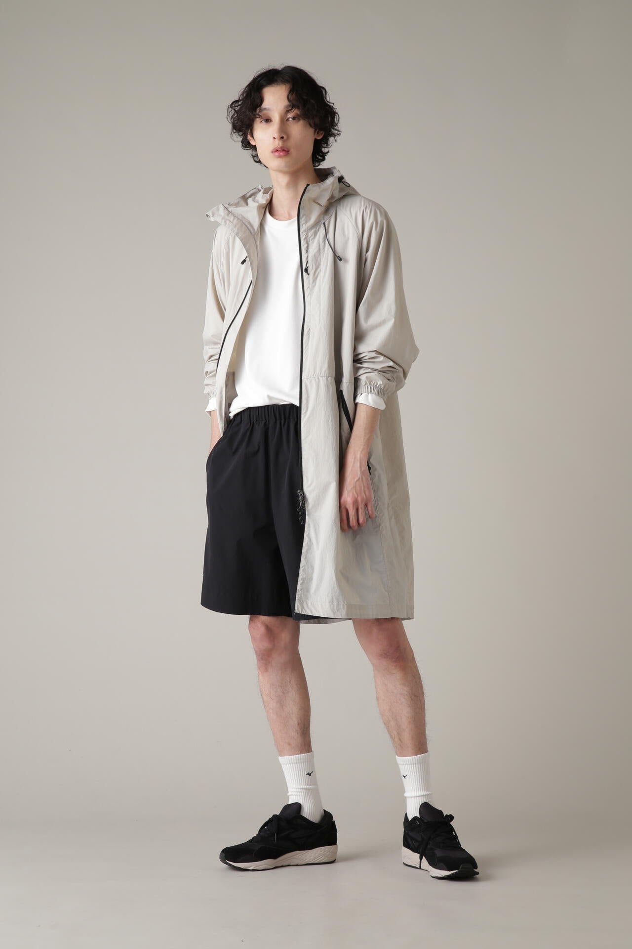 STRETCH POLYESTER POPLIN