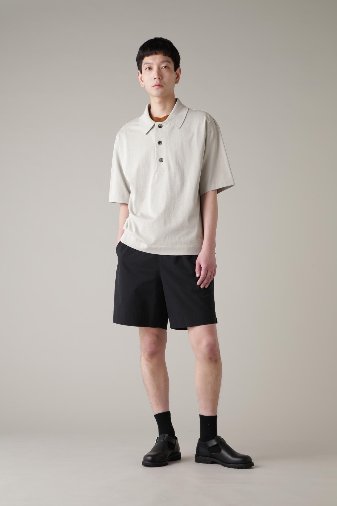 STRETCH POLYESTER POPLIN