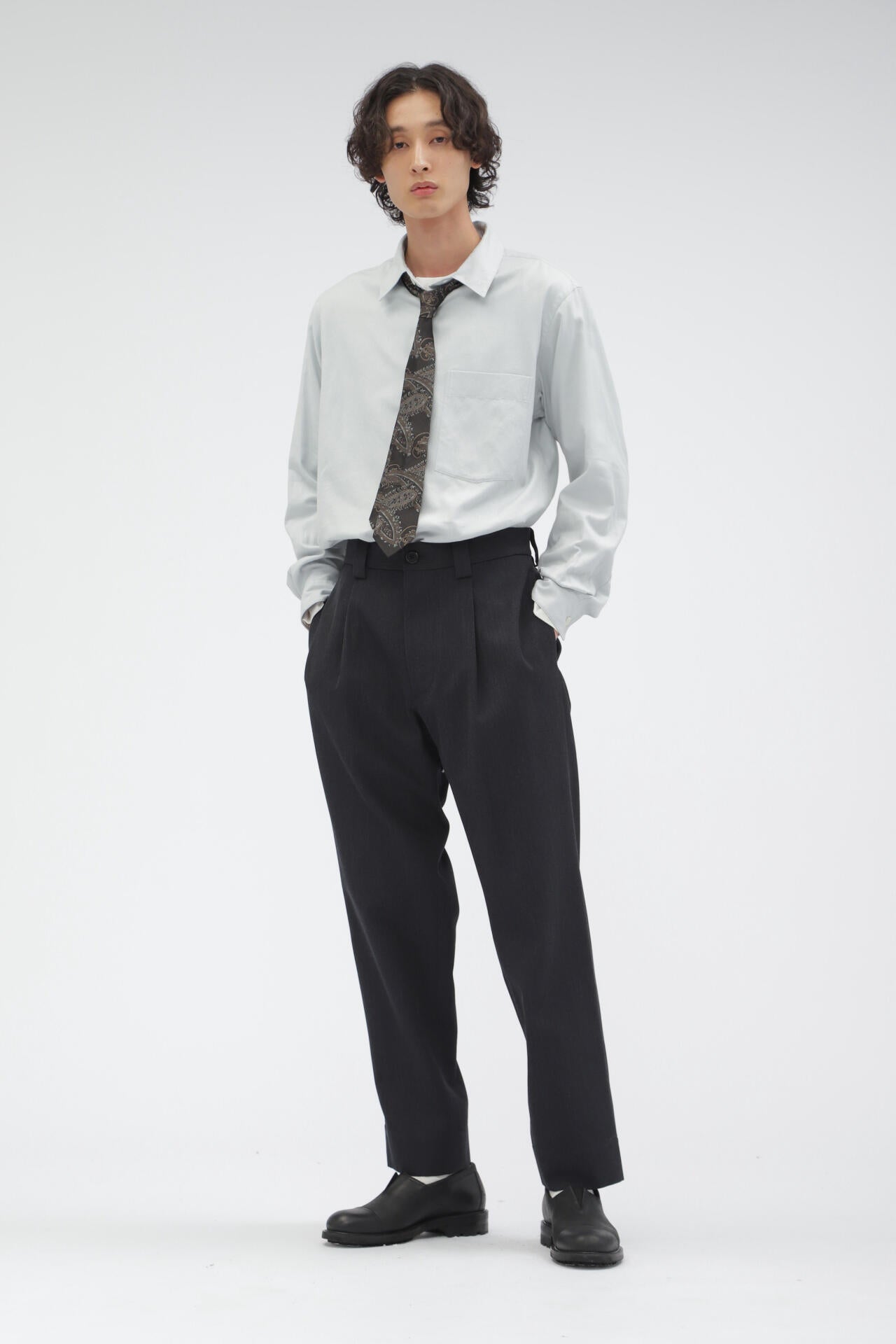 THREE TONE PAISLEY TIE