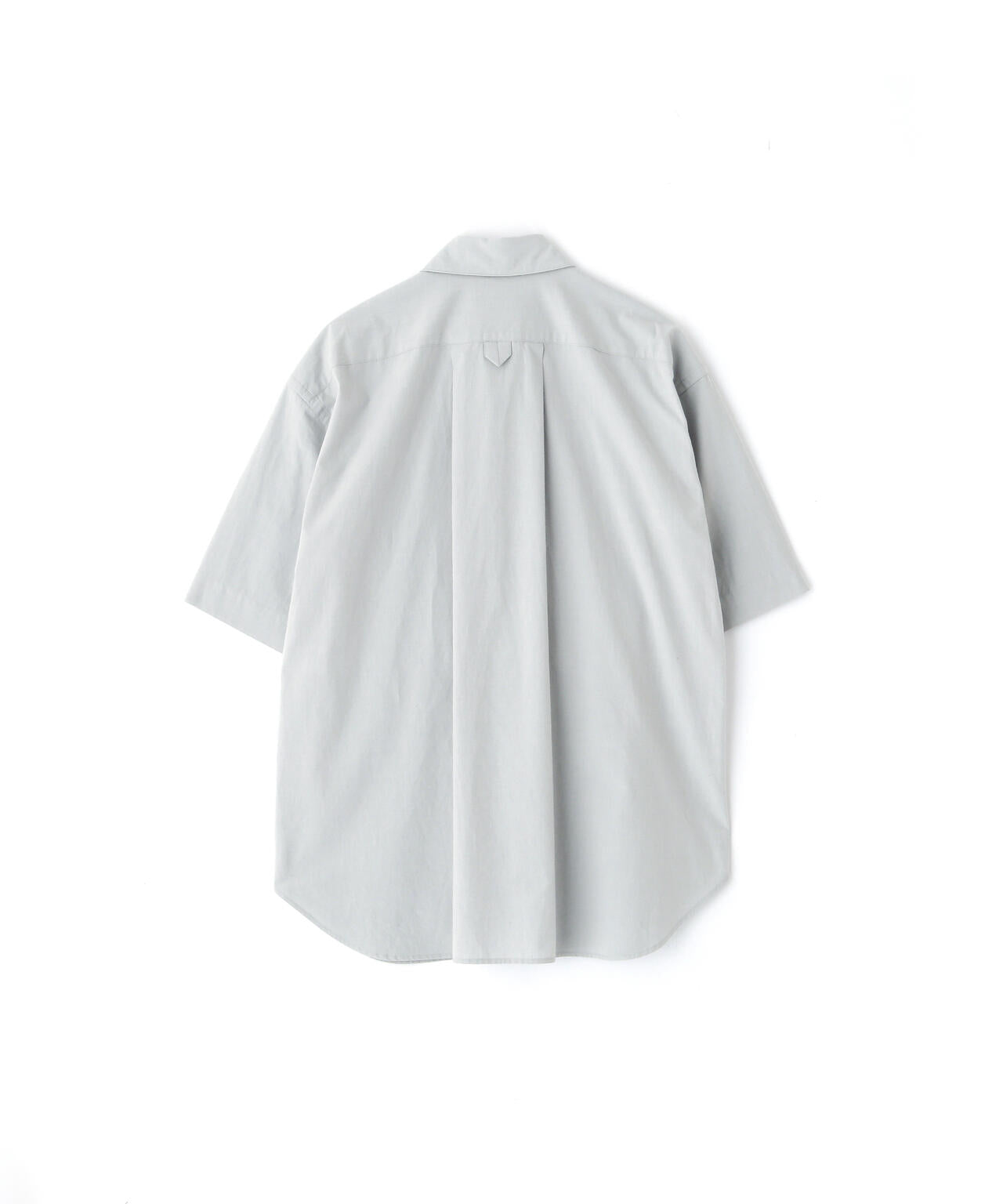 MELANGE COTTON POPLIN SHIRT