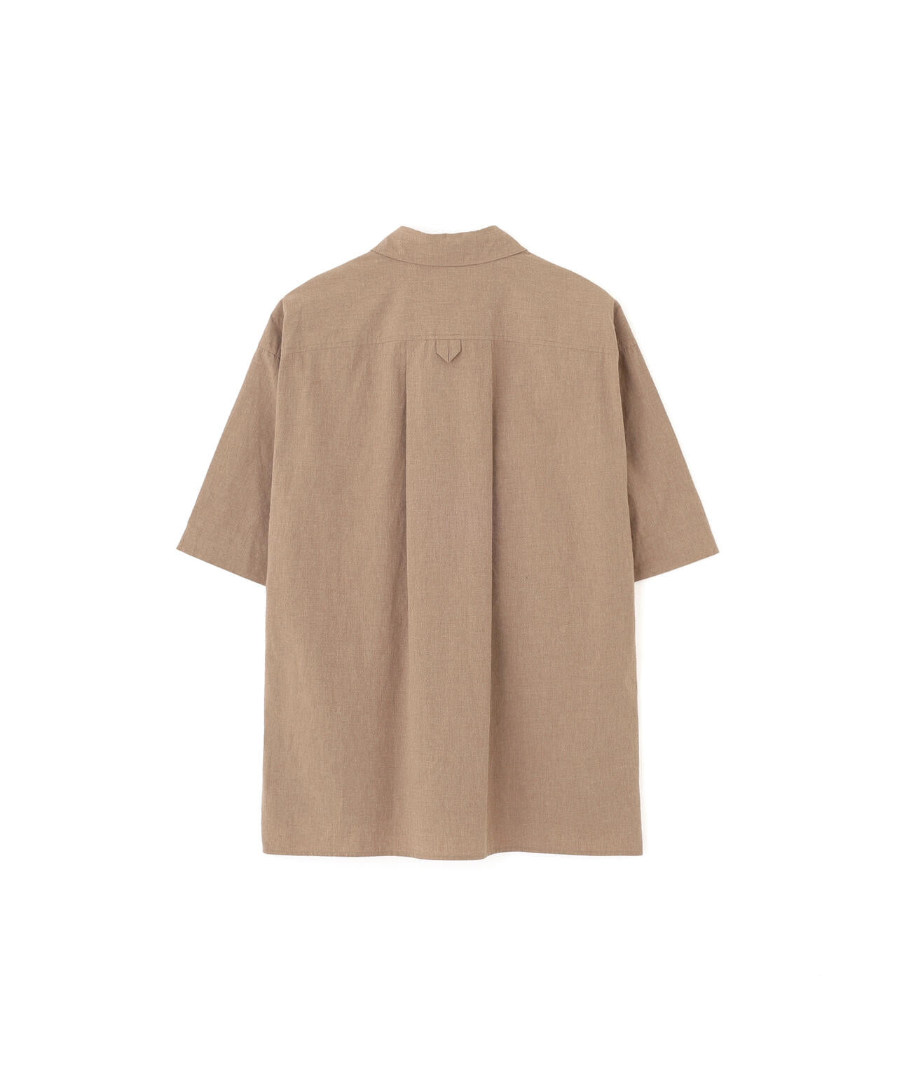 MELANGE COTTON POPLIN SHIRT