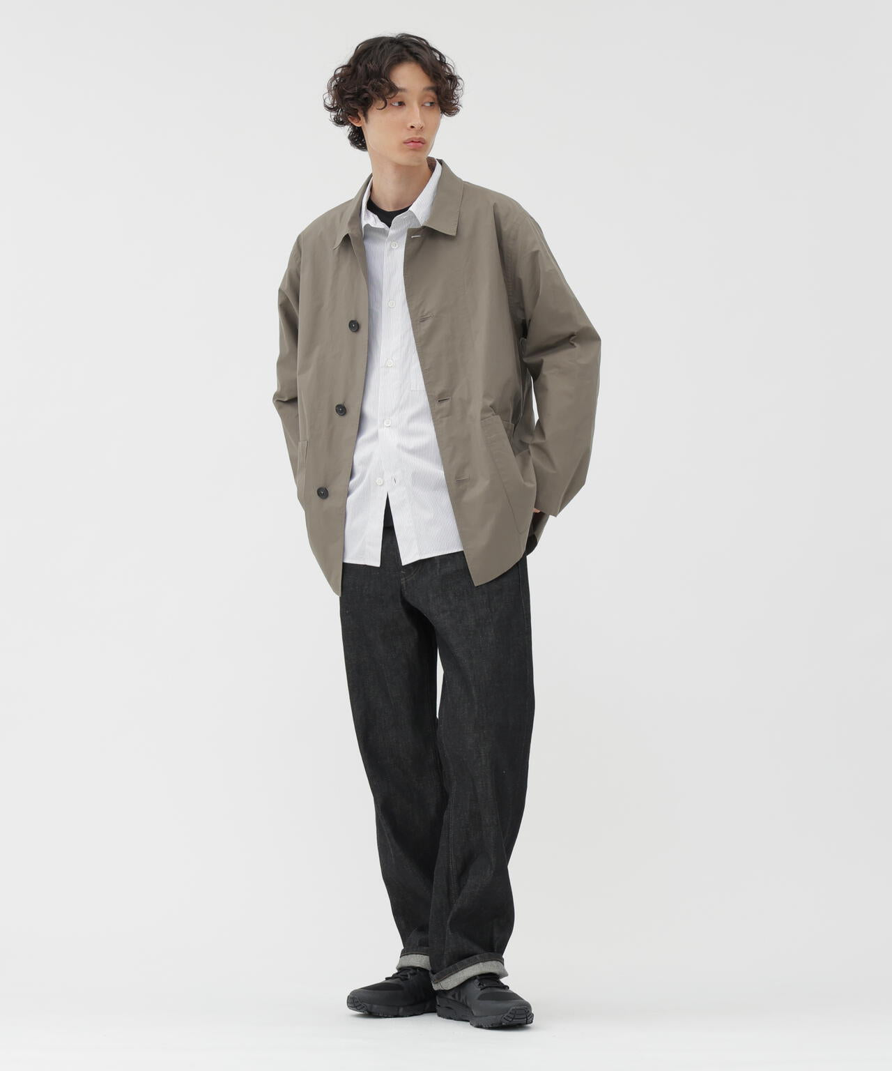 PLAIN COTTON POPLIN SHIRT