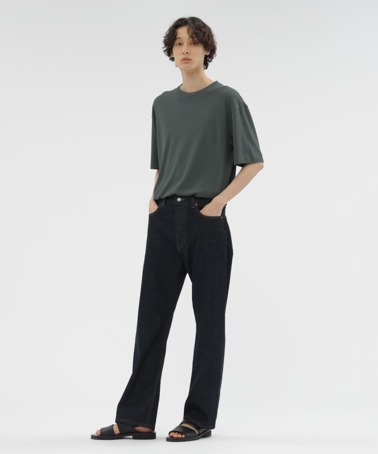 COTTON LINEN PIQUE TOP