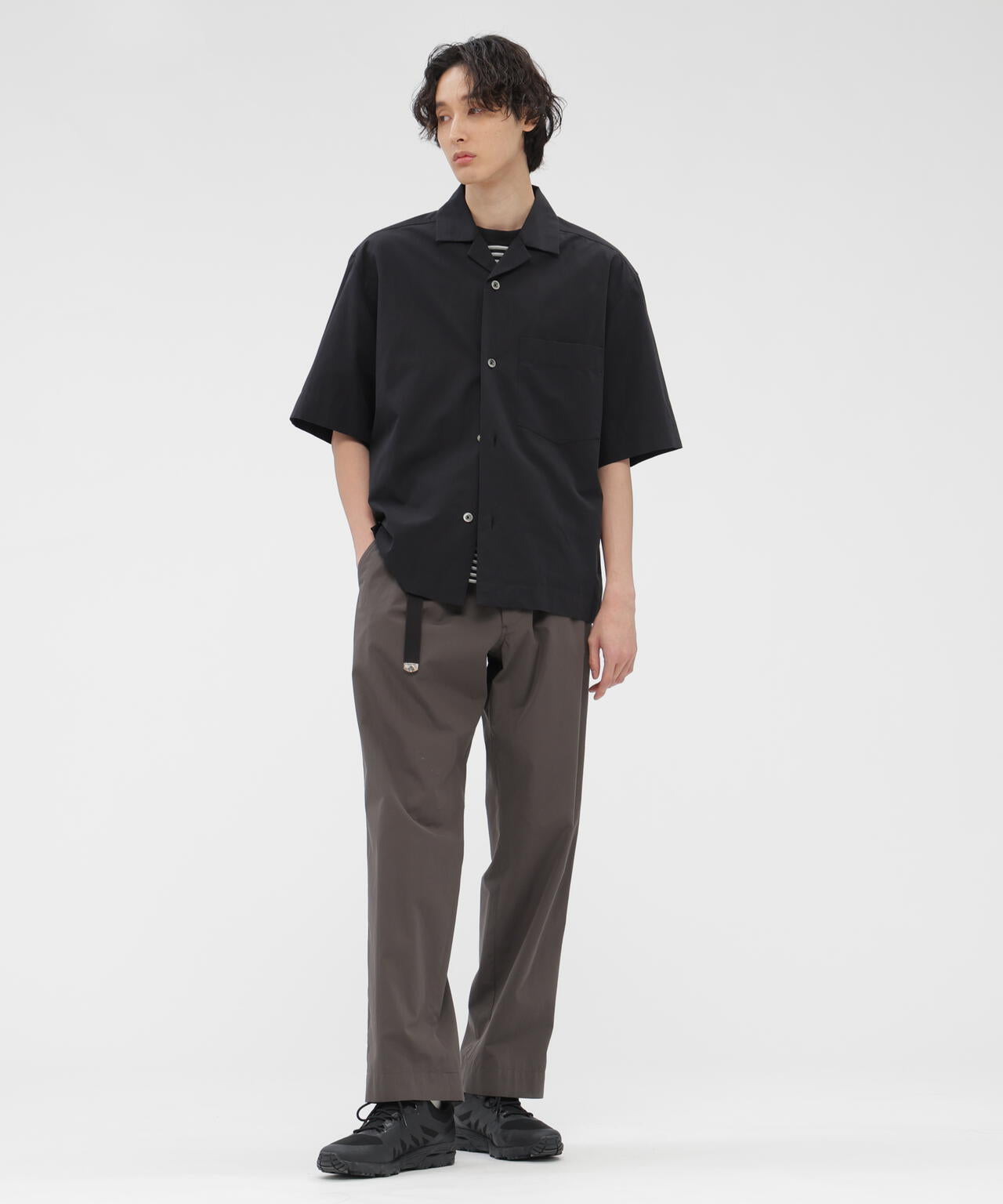 COTTON BLEND SHIRTING SHIRT