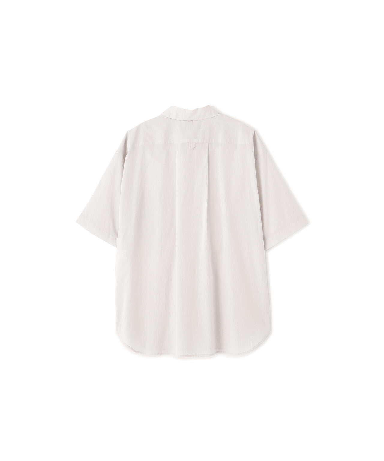 TONAL STRIPE COTTON POPLIN SHIRT