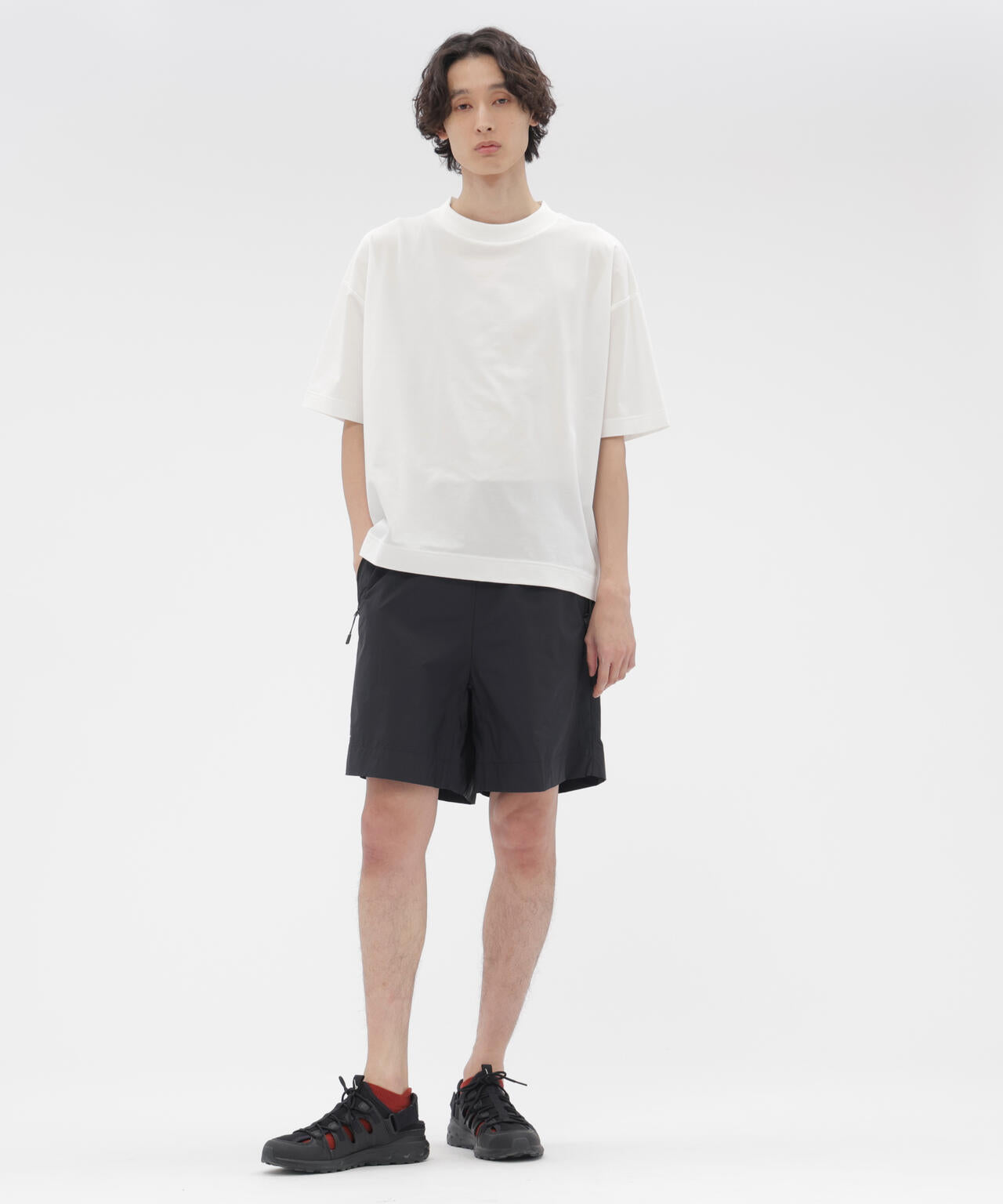 HIGHDENCE PIQUE JERSEY TOP