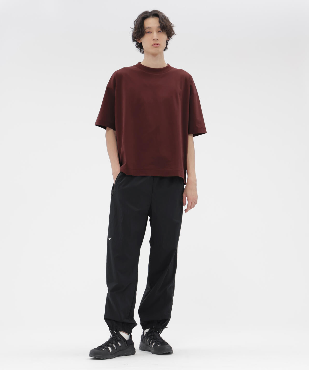 HIGHDENCE PIQUE JERSEY TOP