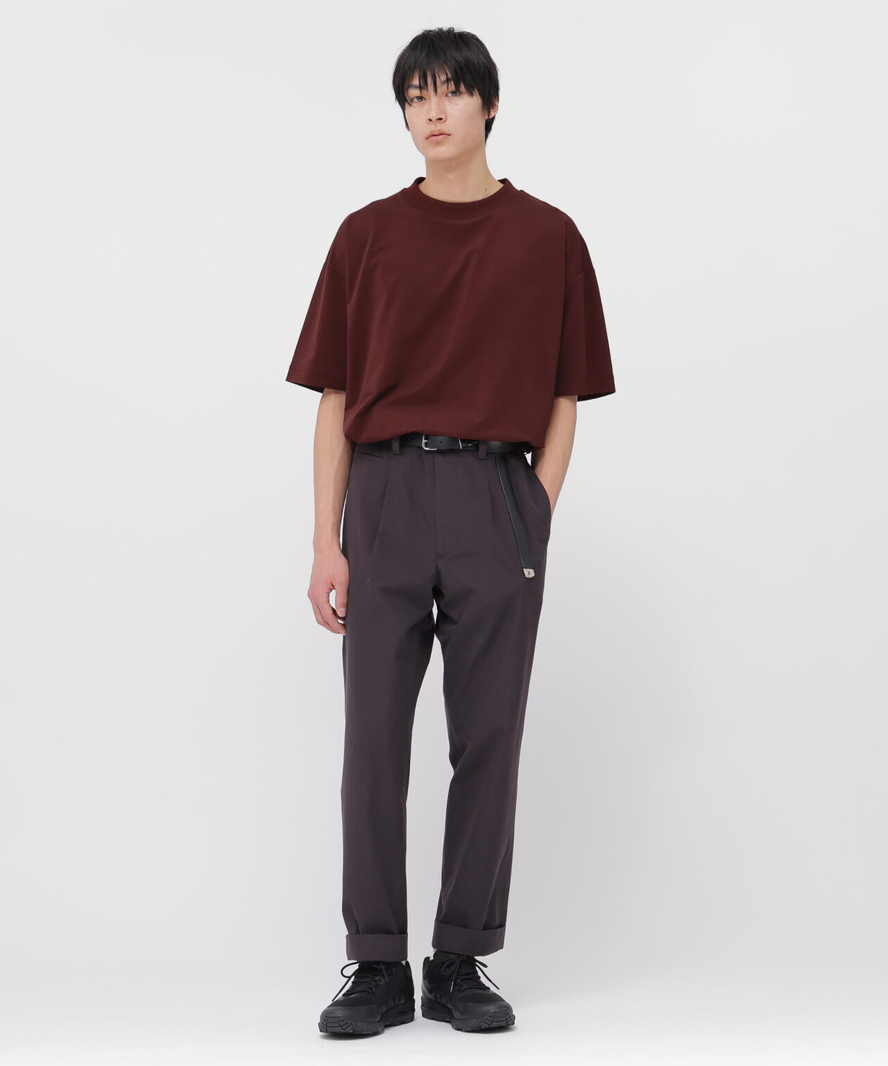 HIGHDENCE PIQUE JERSEY TOP