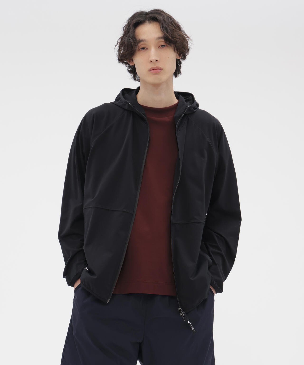 HIGHDENCE PIQUE JERSEY TOP