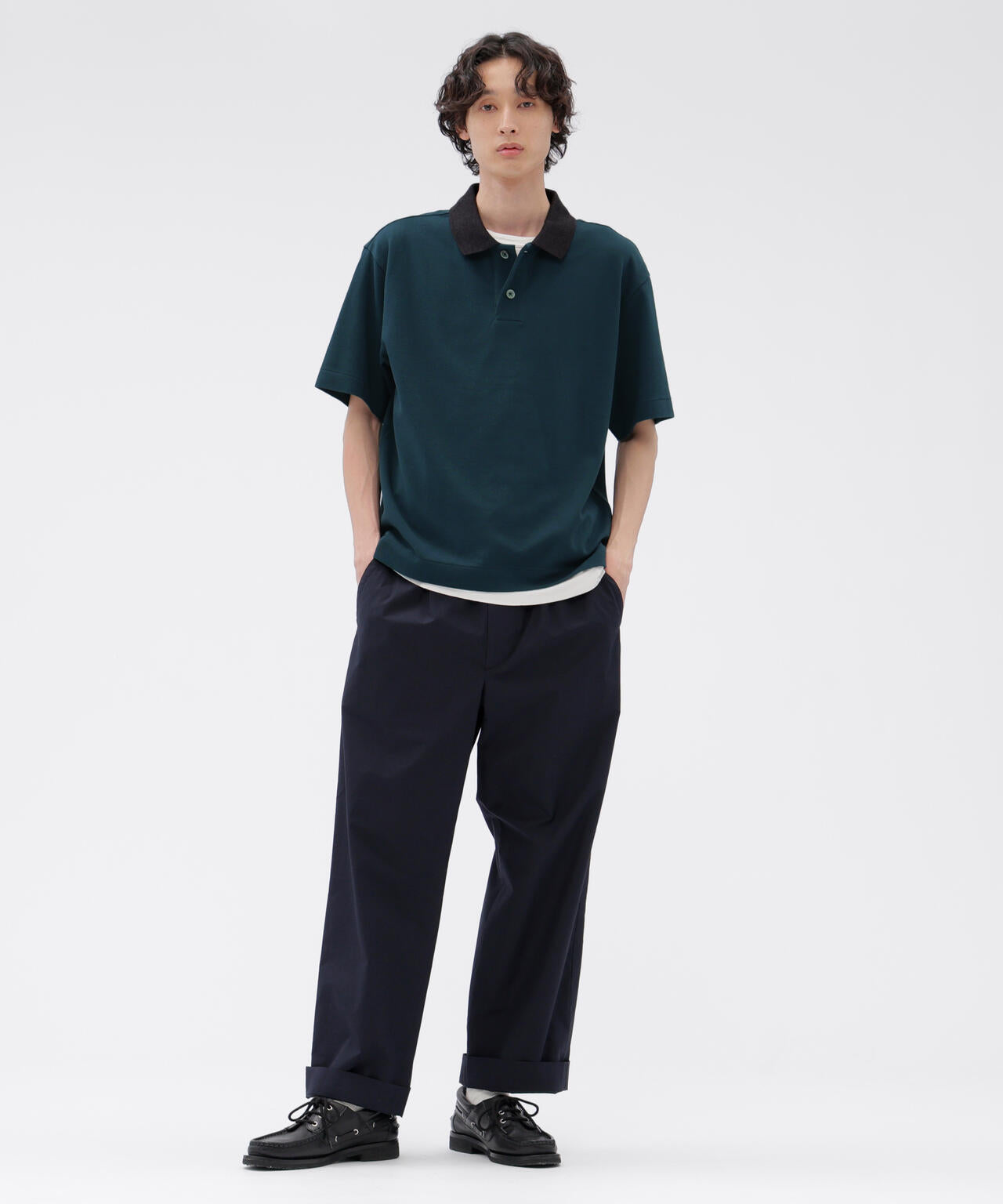 COTTON PIQUE TOP