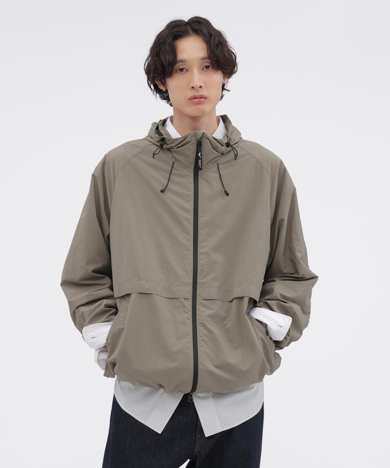RECYCLED TASLAN NYLON TAFFETA BLOUSON