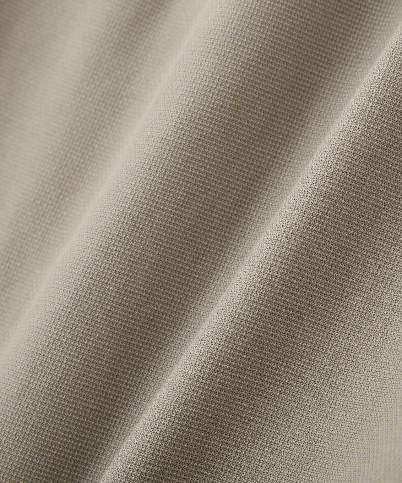 TEXTURED COTTON PIQUE TROUSERS