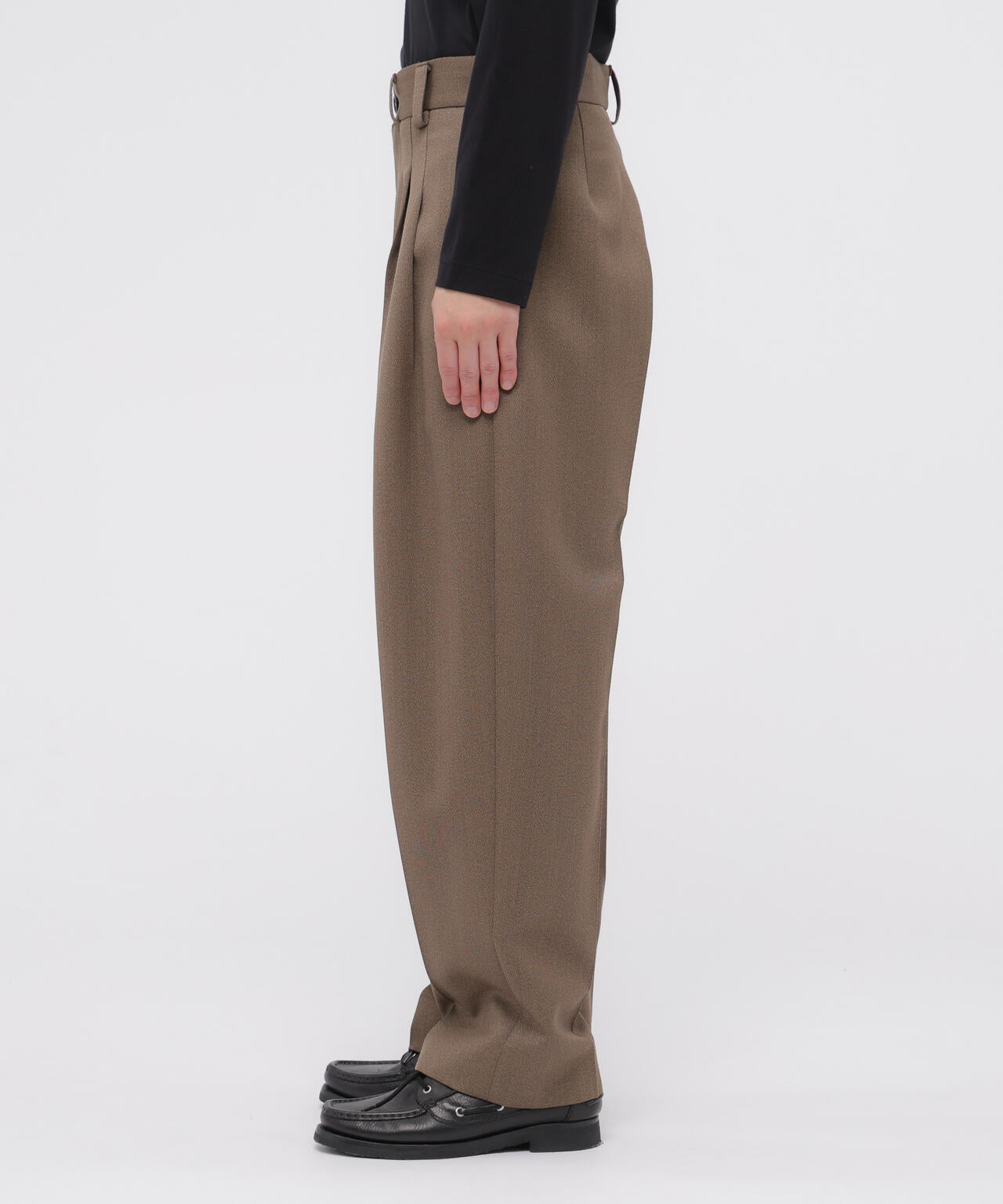 WOOL CAVALRY TWILL TROUSERS