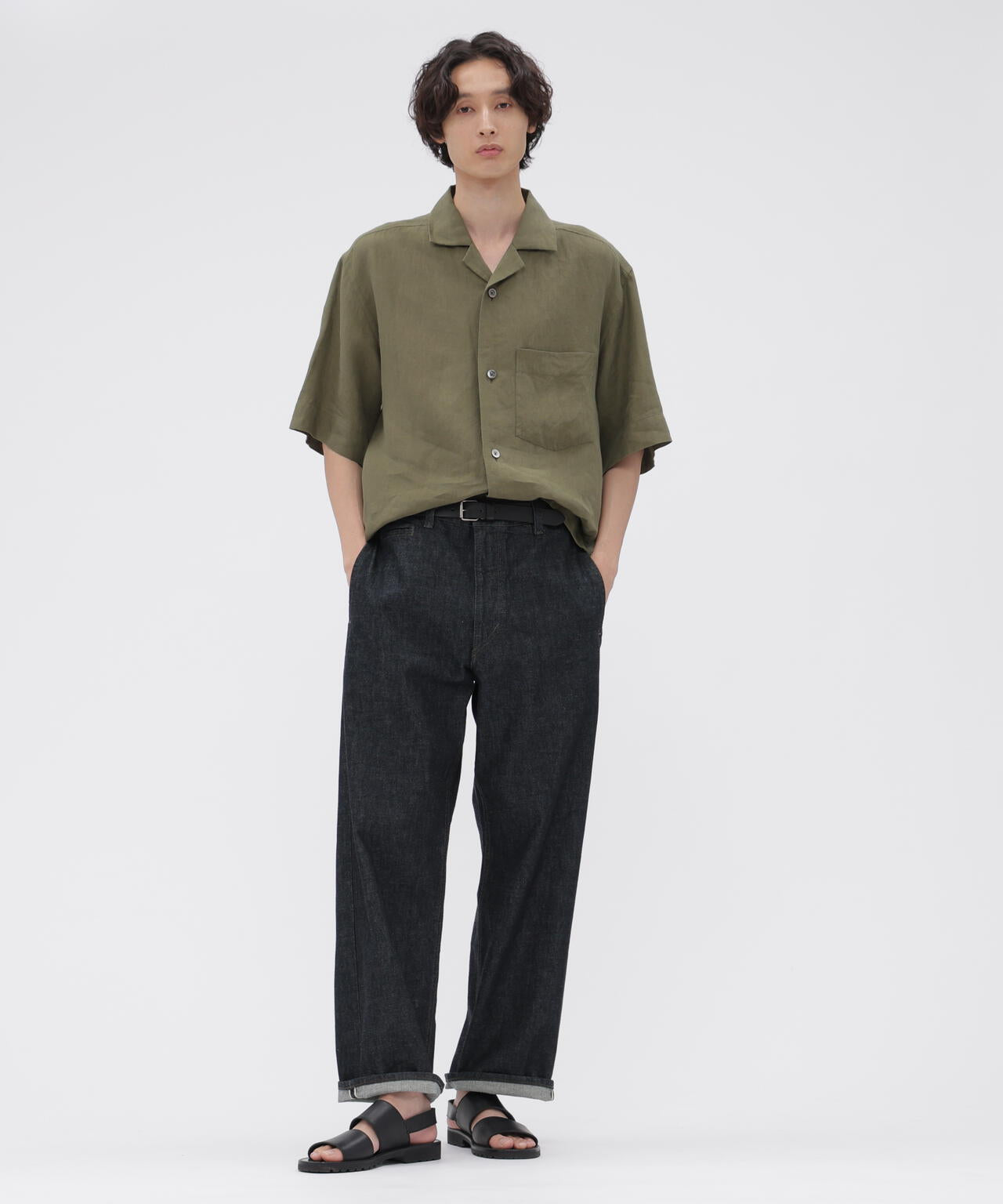 EDWIN FOR MARGARET HOWELL BASIC DENIM TROUSERS