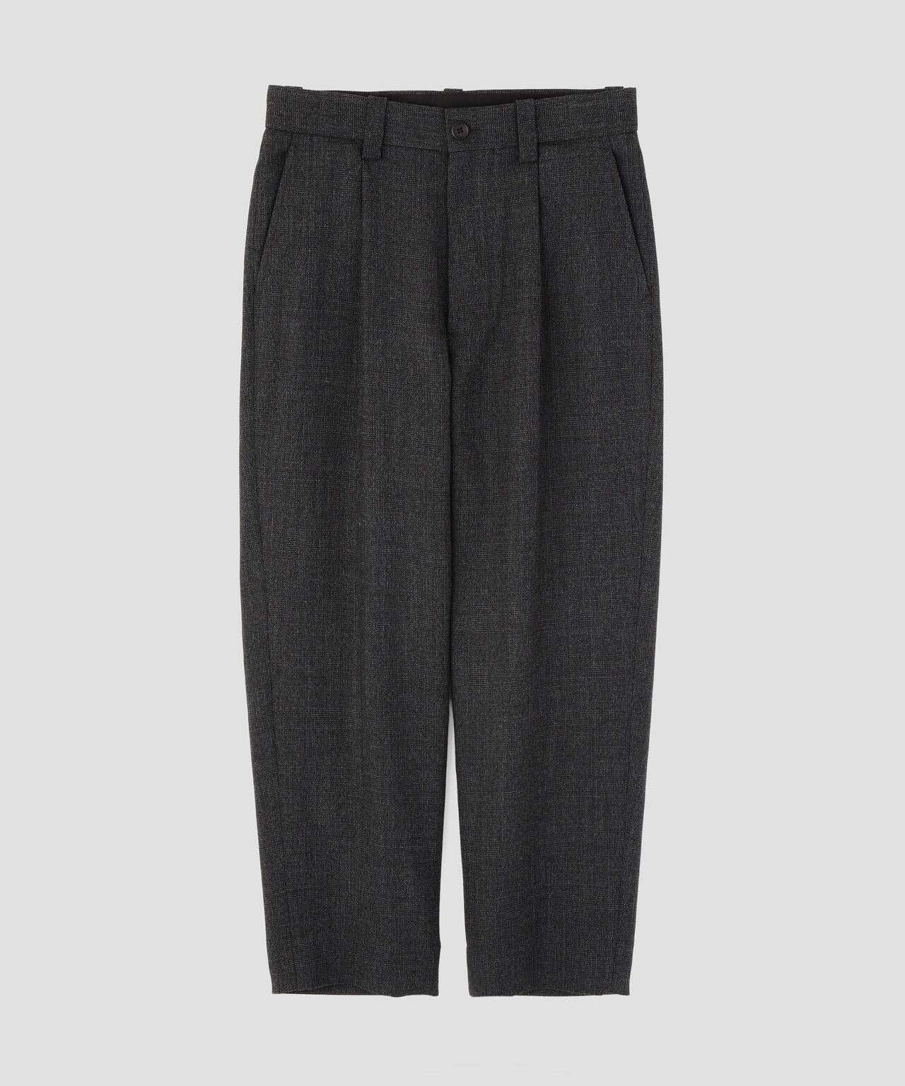 WOOL PRINCE OF WALES TROUSERS