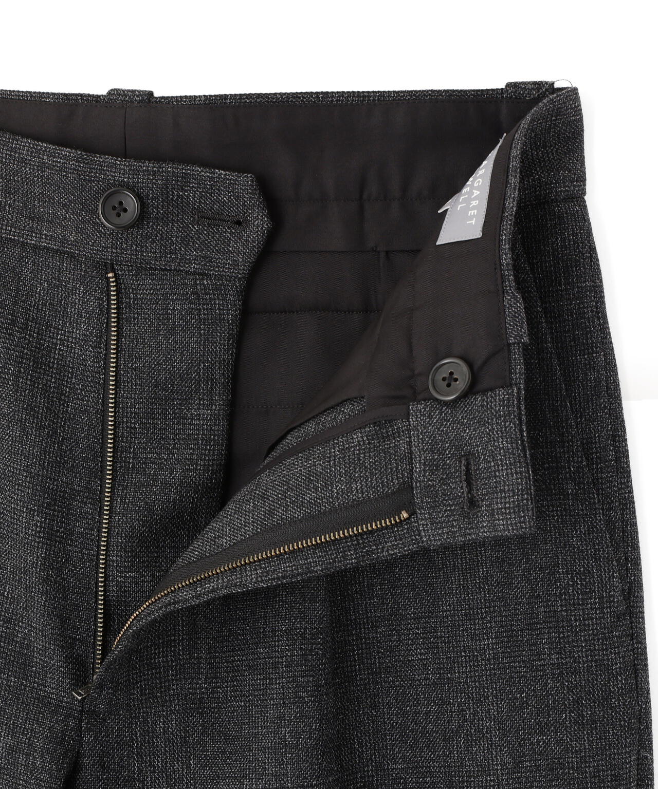 WOOL PRINCE OF WALES TROUSERS