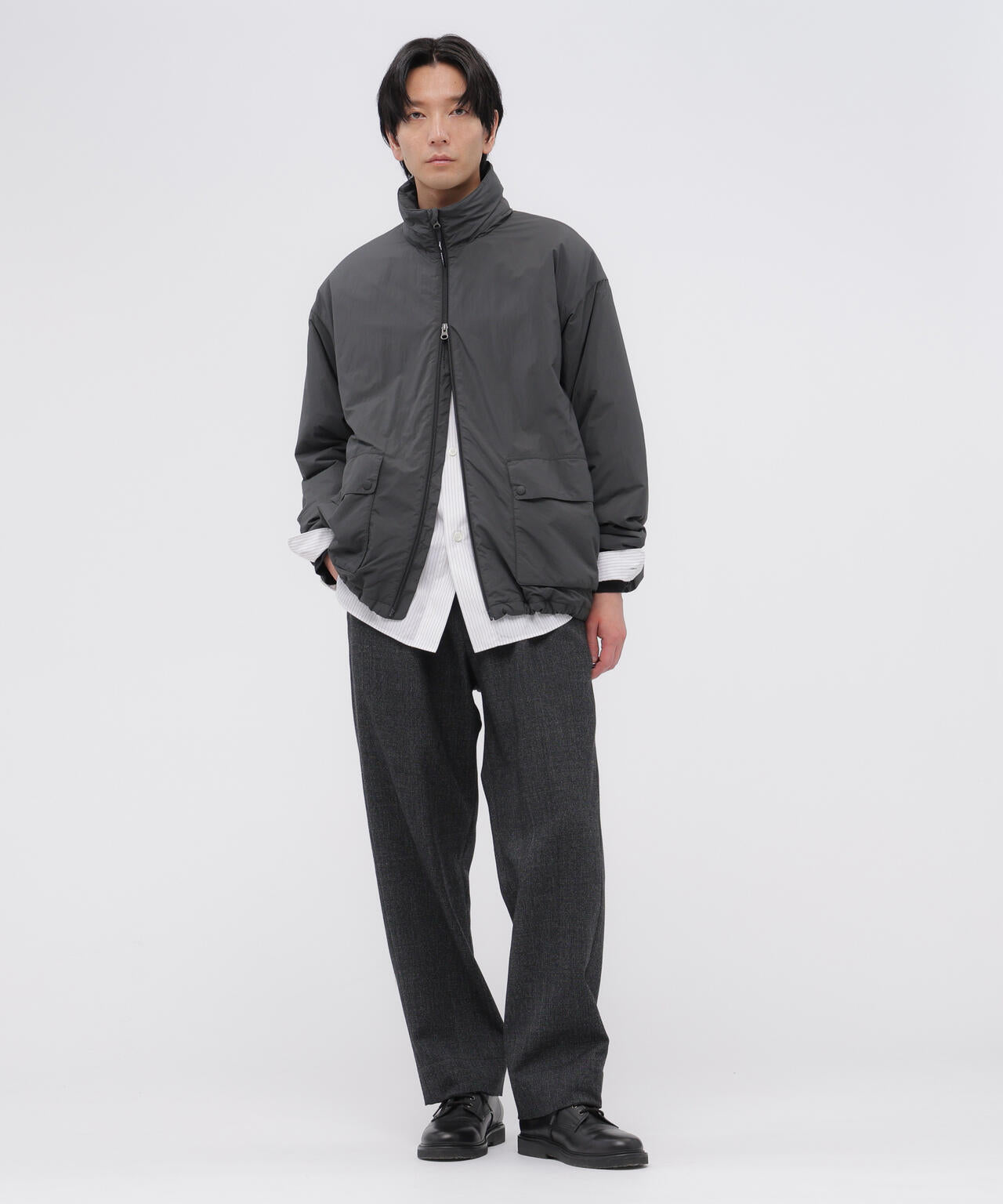 WOOL PRINCE OF WALES TROUSERS