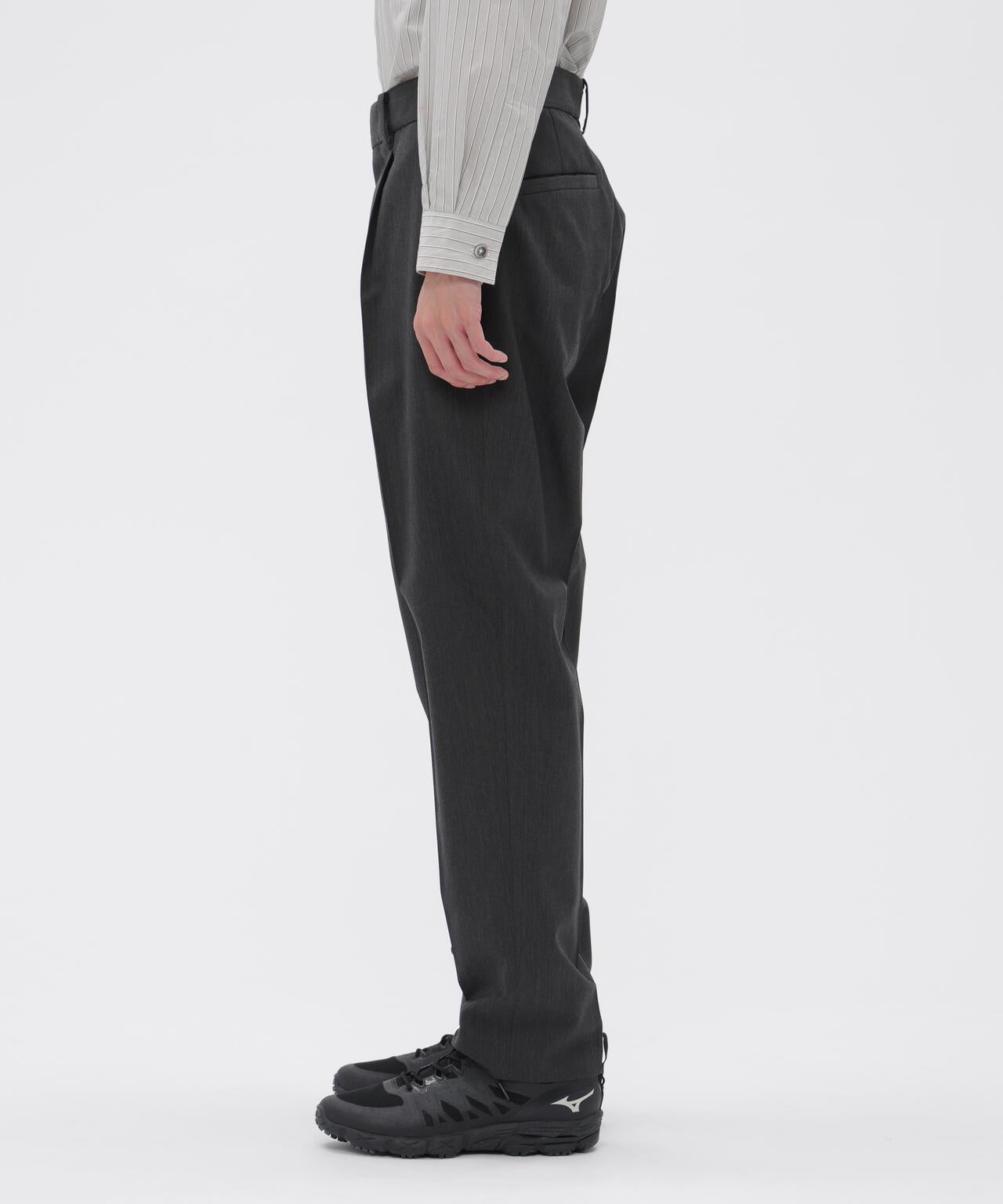 DRY WOOL SUITING TROUSERS
