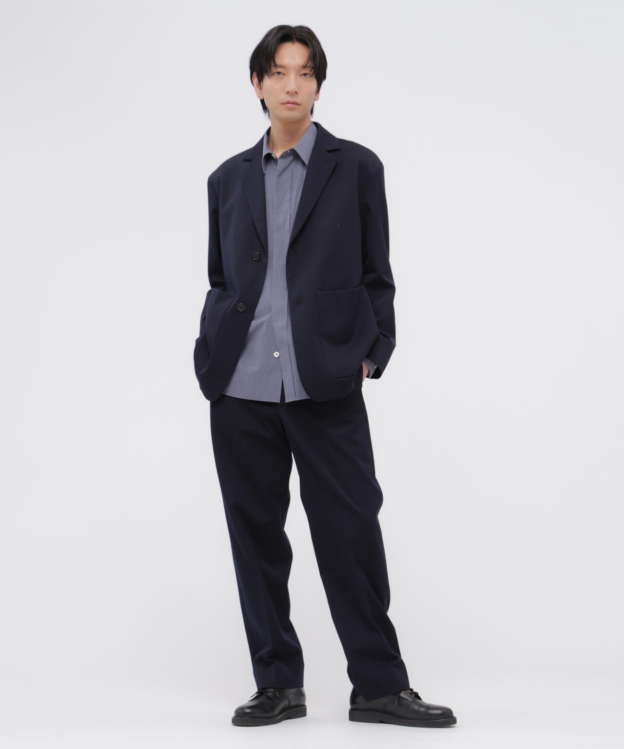 FINE COTTON END ON END SHIRT